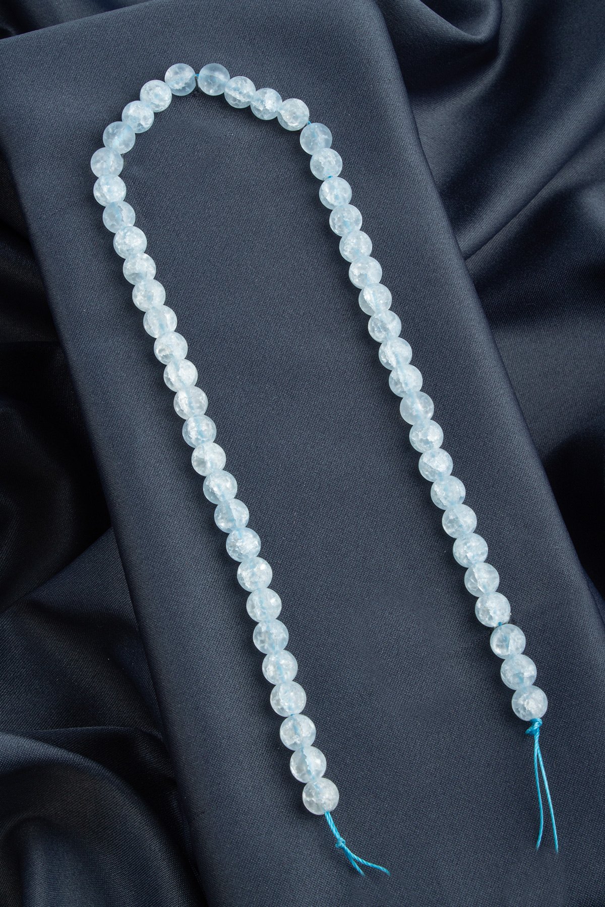 Necef Doğal Taş Mat Mavi Küre Kesim 8mm Dizi [AA]