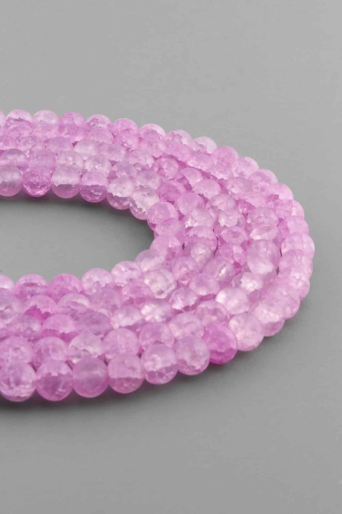 Necef Doğal Taş Mat Pembe Küre Kesim 6mm Dizi