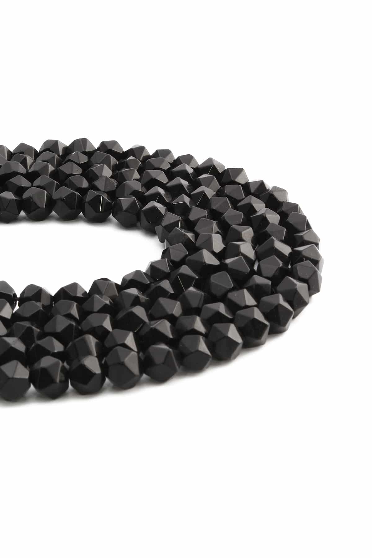 Oniks Sıkma Hegzagonal Kesim 10mm Dizi