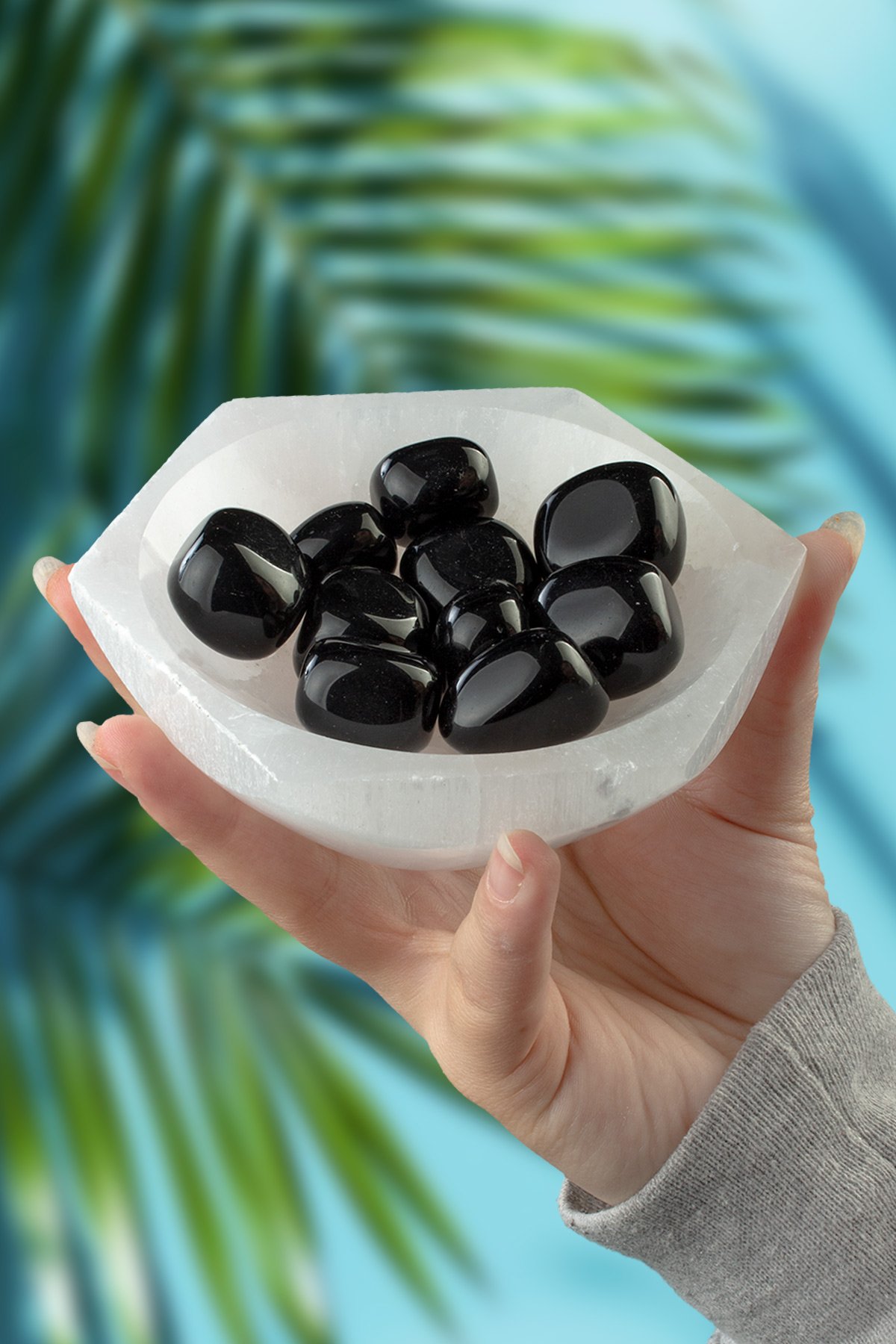 Oniks Taşı Tamburlanmış Kütle - 100 Gram