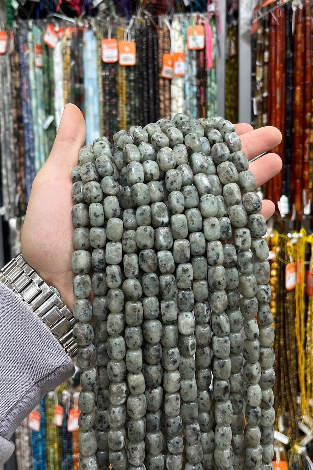 Opalit Doğal Taş Dikdörtgen Kesim 10X14mm Dizi