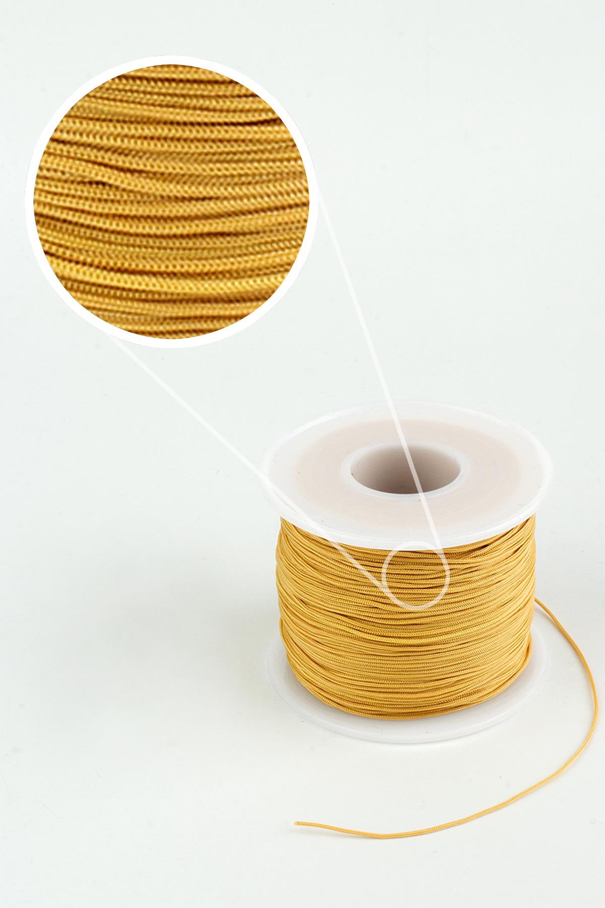 Paraşüt İp Antik Krem 0.8mm AB