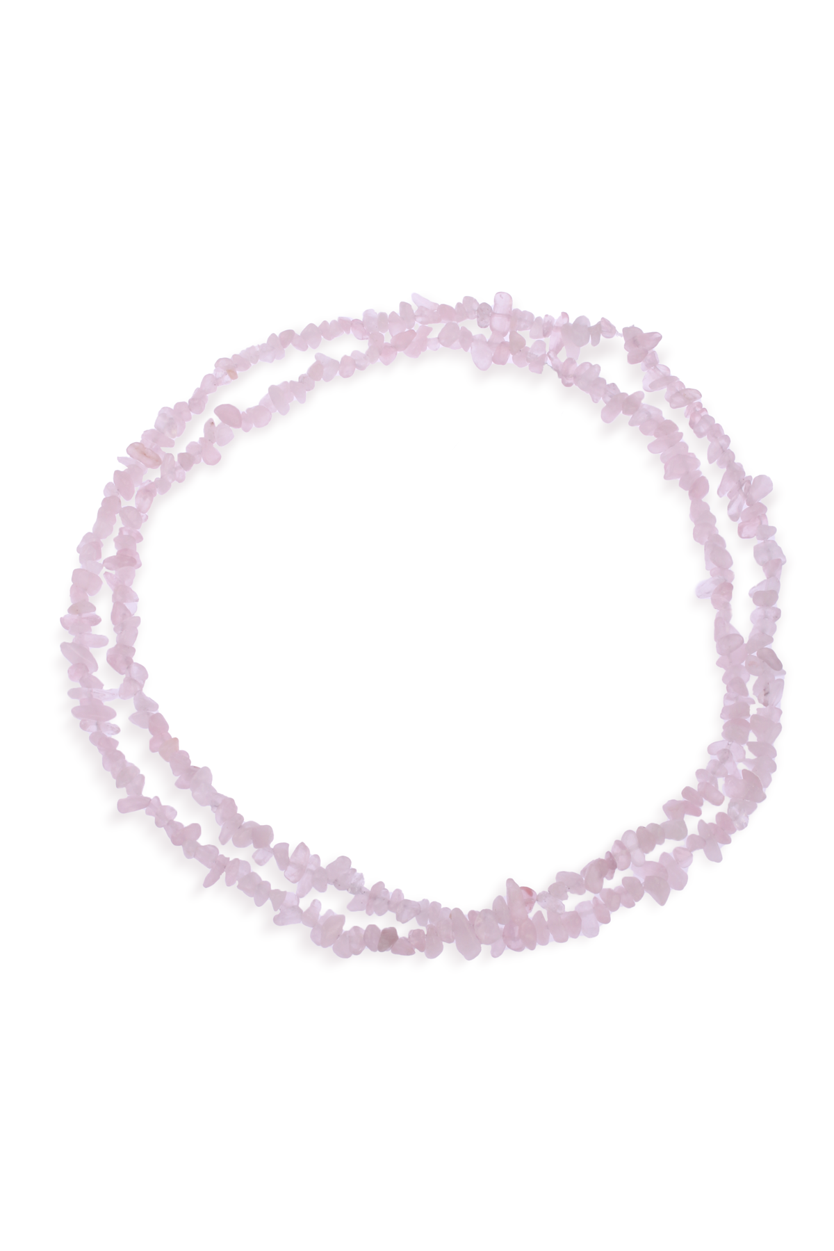 Pembe Kuvars Doğal Kırık Taş Mini Boy 3x5mm Dizi