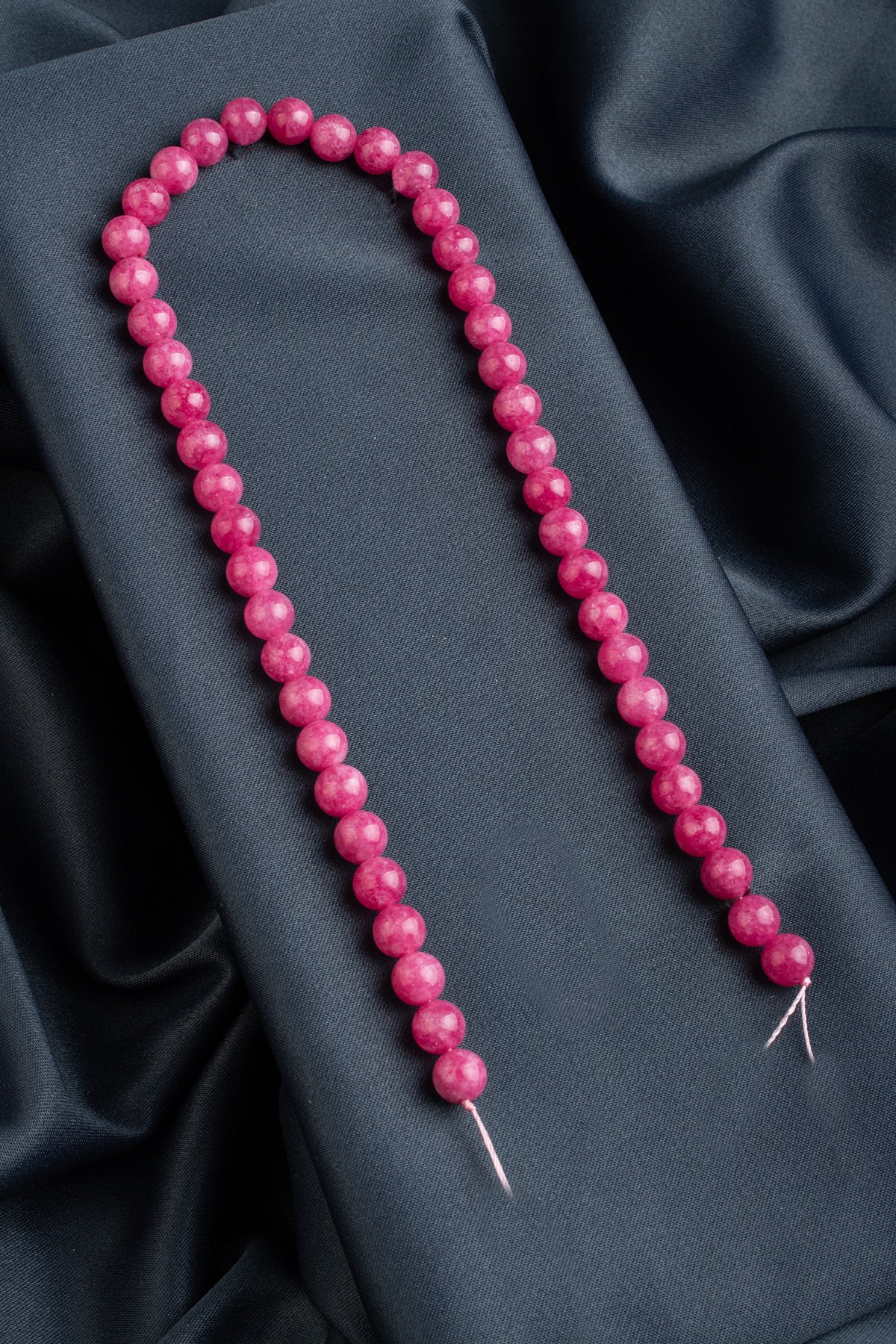 Rodokrozit Doğal Taş Küre Kesim 8mm Dizi