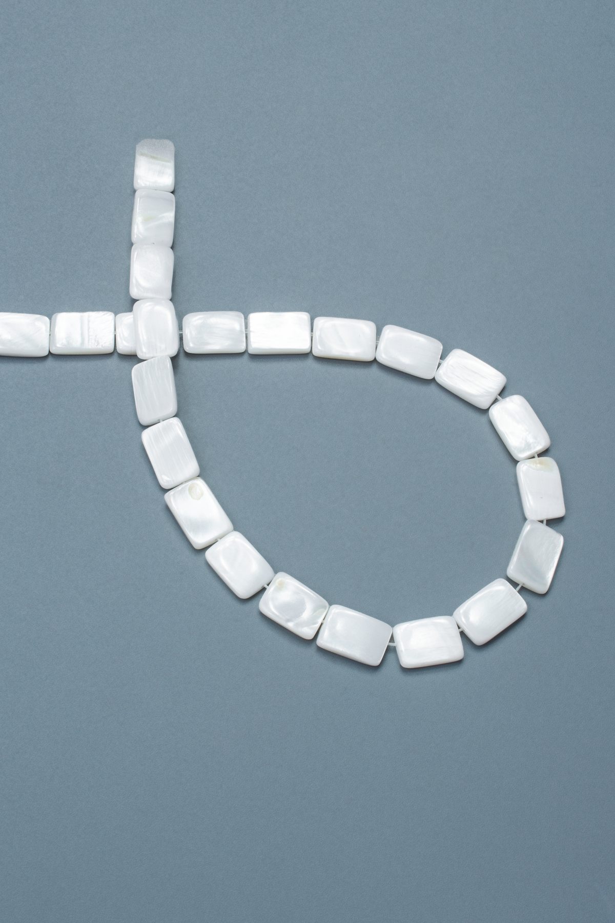 Sedef Doğal Taş Parlak Dikdörtgen Kesim 10x15mm Dizi