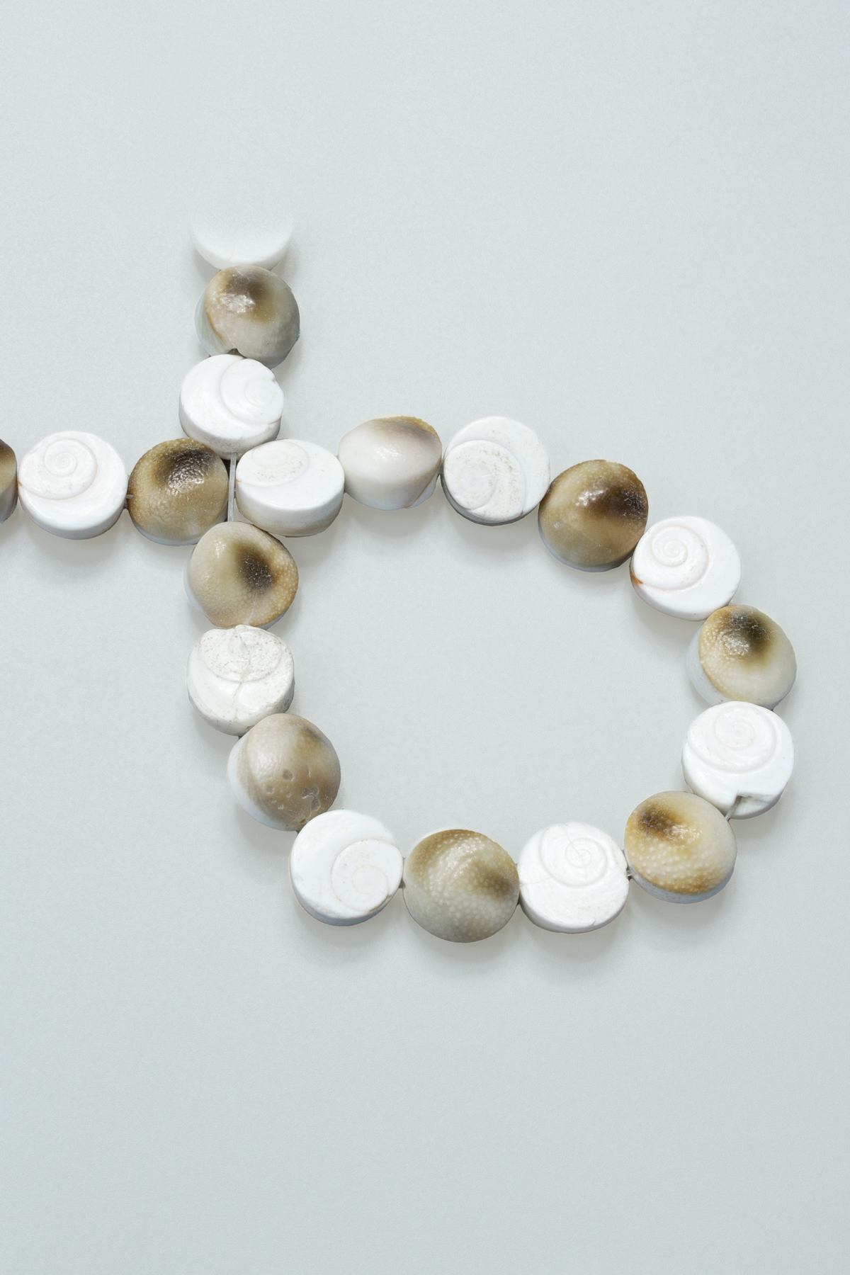 Sedef Taşı Parlak Yılancık Kesim 14mm Dizi [AA]