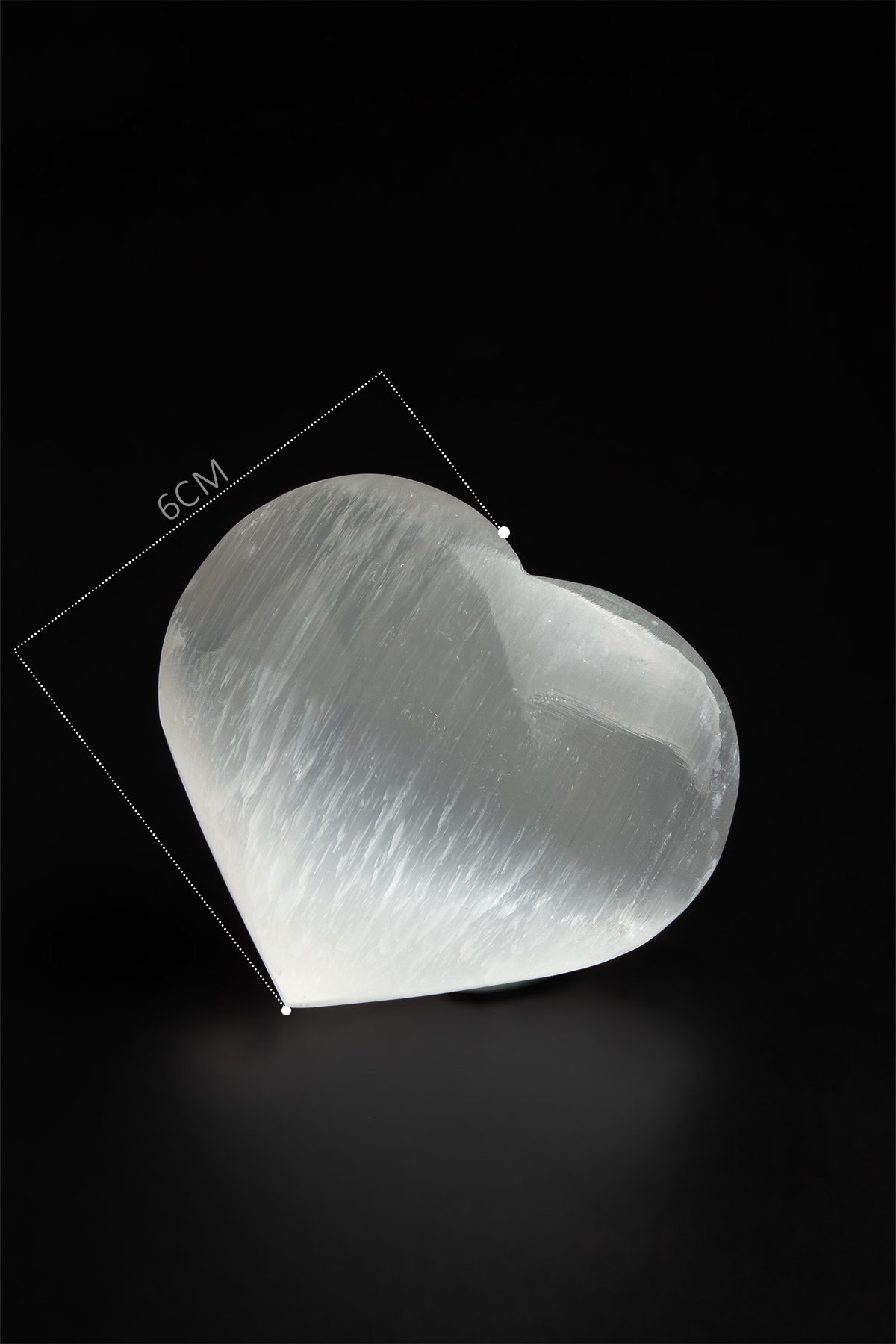 Selenit Kalp 6cm