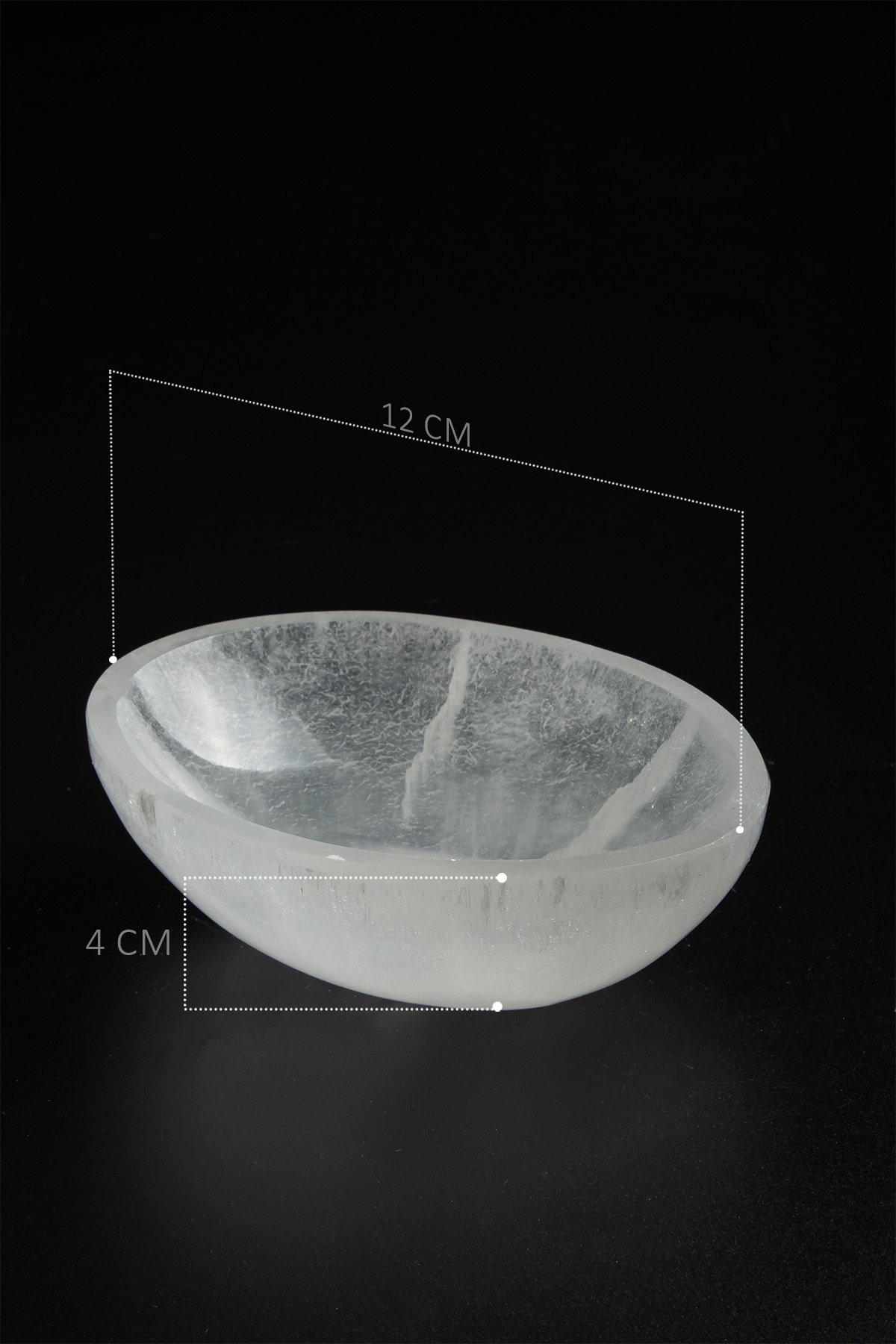 Selenit Oval Kase 12cm