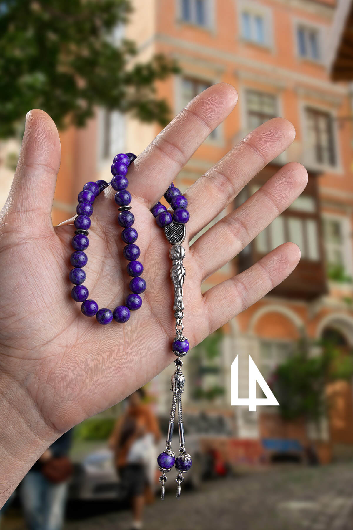 Sıkma Doğal Taş Küre Kesim 33 lü 10mm Tesbih