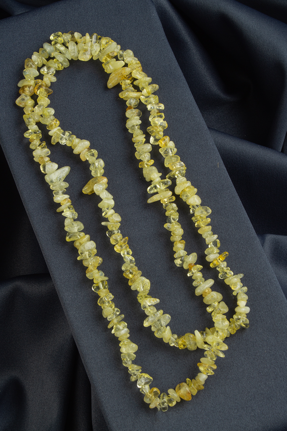 Sitrin Doğal Kırık Taş Orta Boy Parlak 5x8mm Dizi