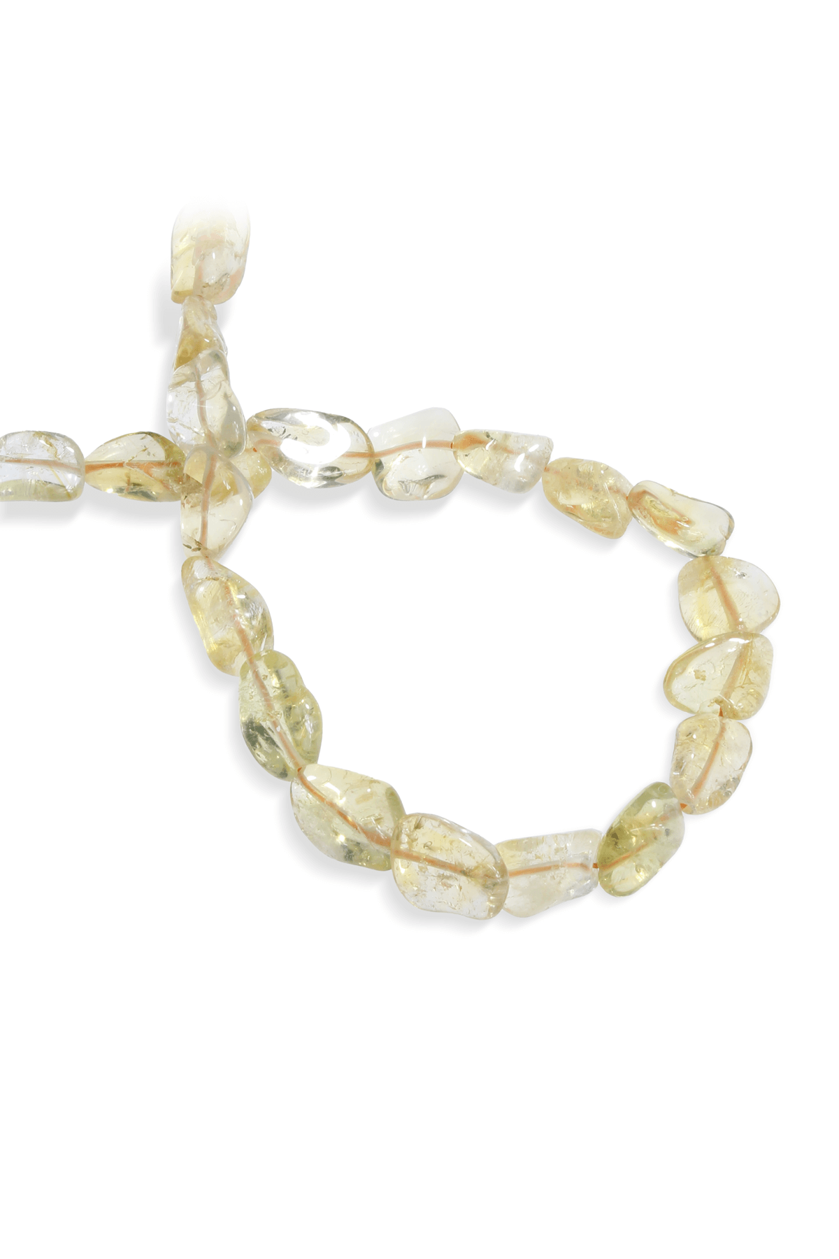 Sitrin Doğal Taş Amorf Kesim 10x15mm Dizi