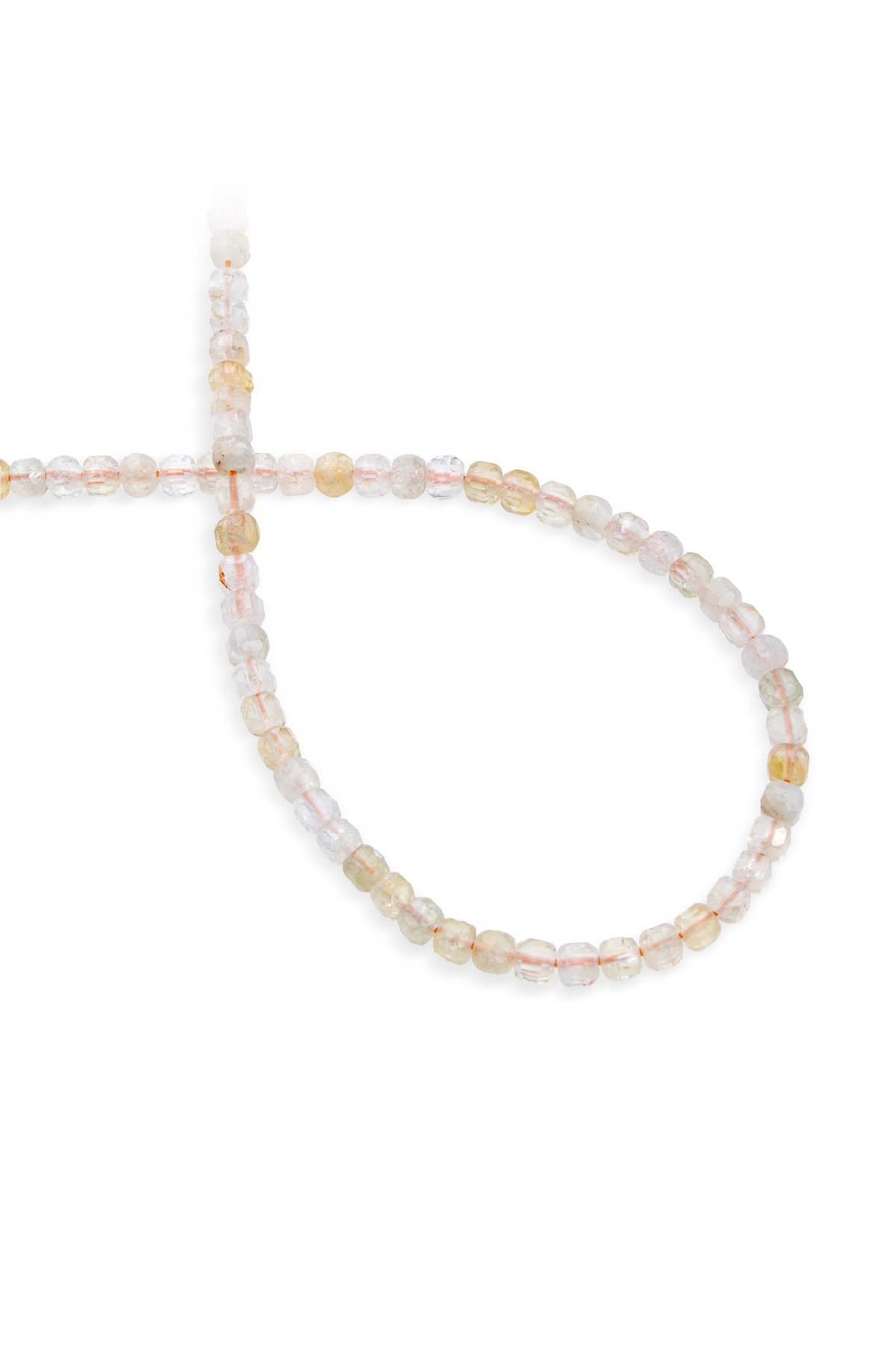 Sitrin Doğal Taş Küp Faset Kesim 5mm Dizi