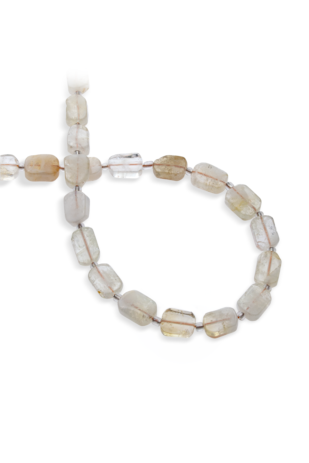 Sitrin Taşı Yassı Oval Kesim 8x12mm Dizi