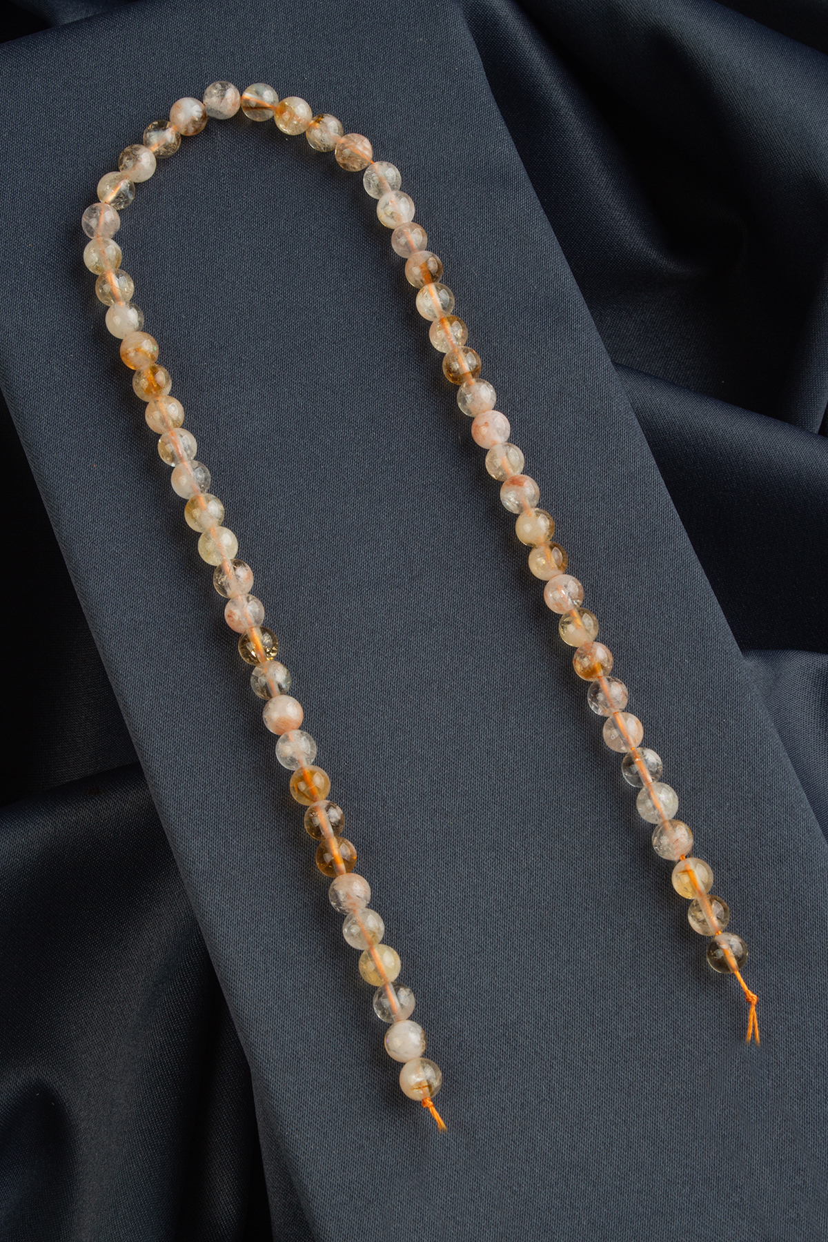 Sitrin Doğal Taş Parlak Küre Kesim 6mm Dizi [AB]