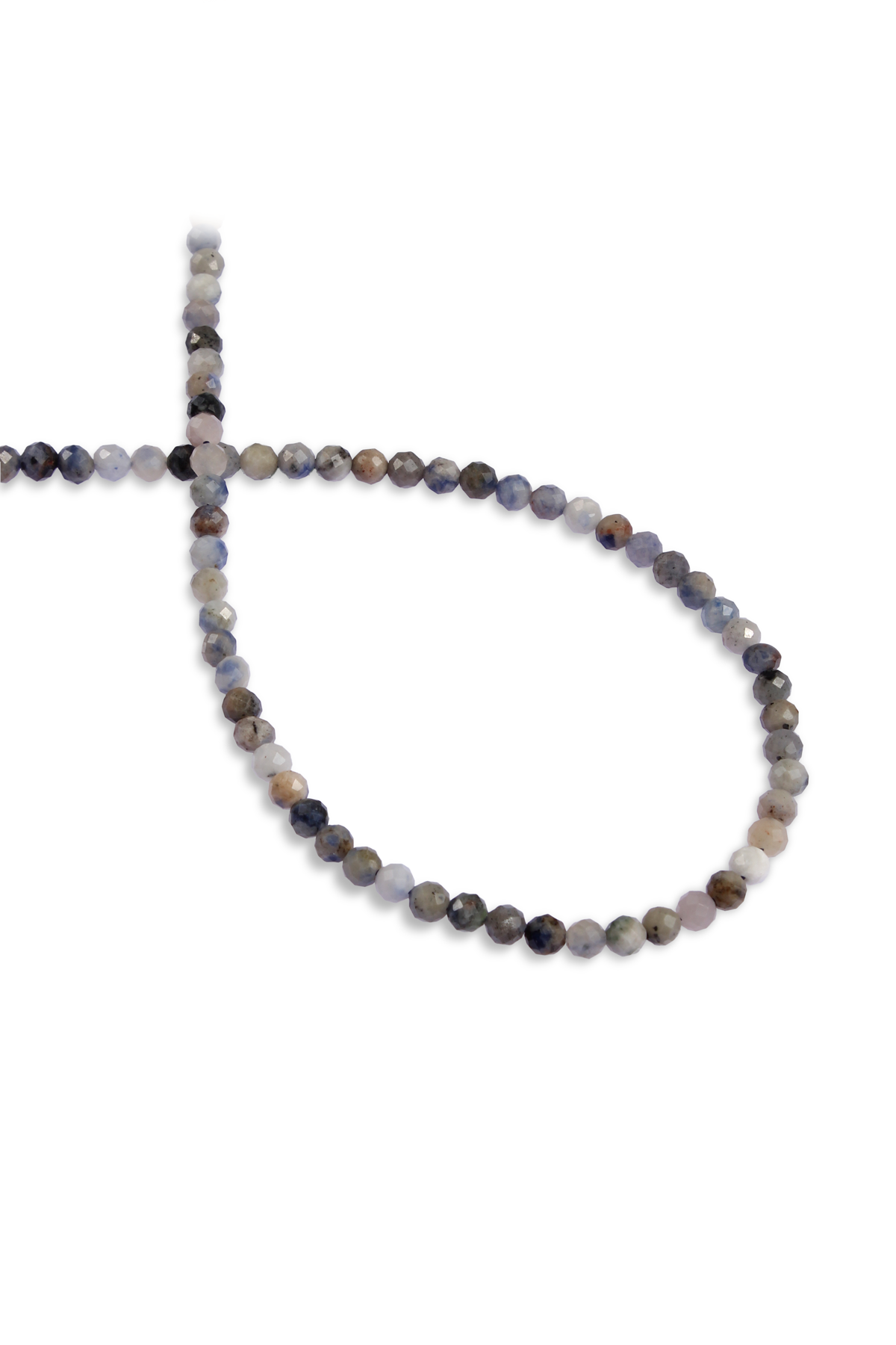 Sodalit Doğal Taş Faset Küre Kesim 4mm Dizi