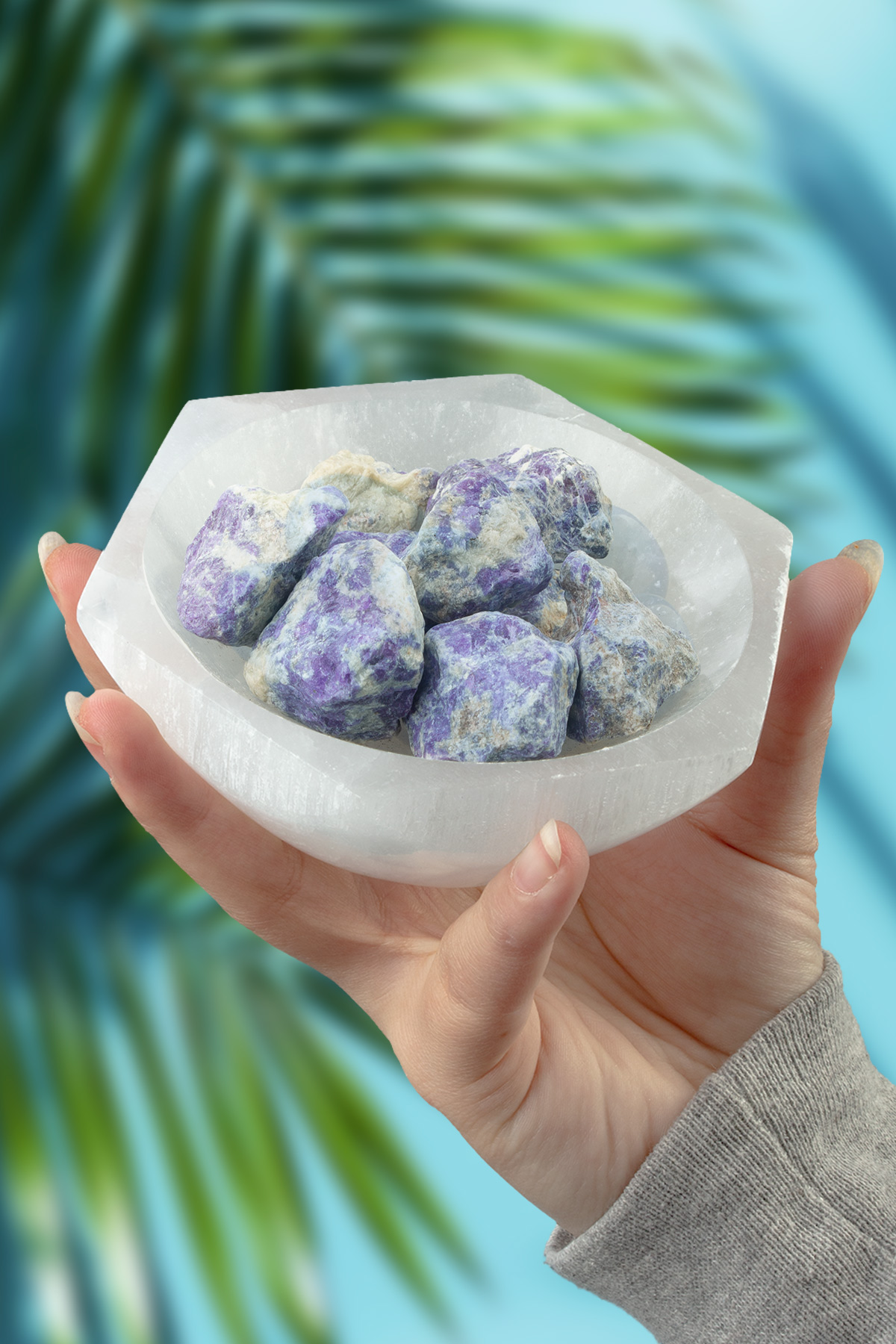 Sodalit Taşı Ham Kütle - 100 Gram