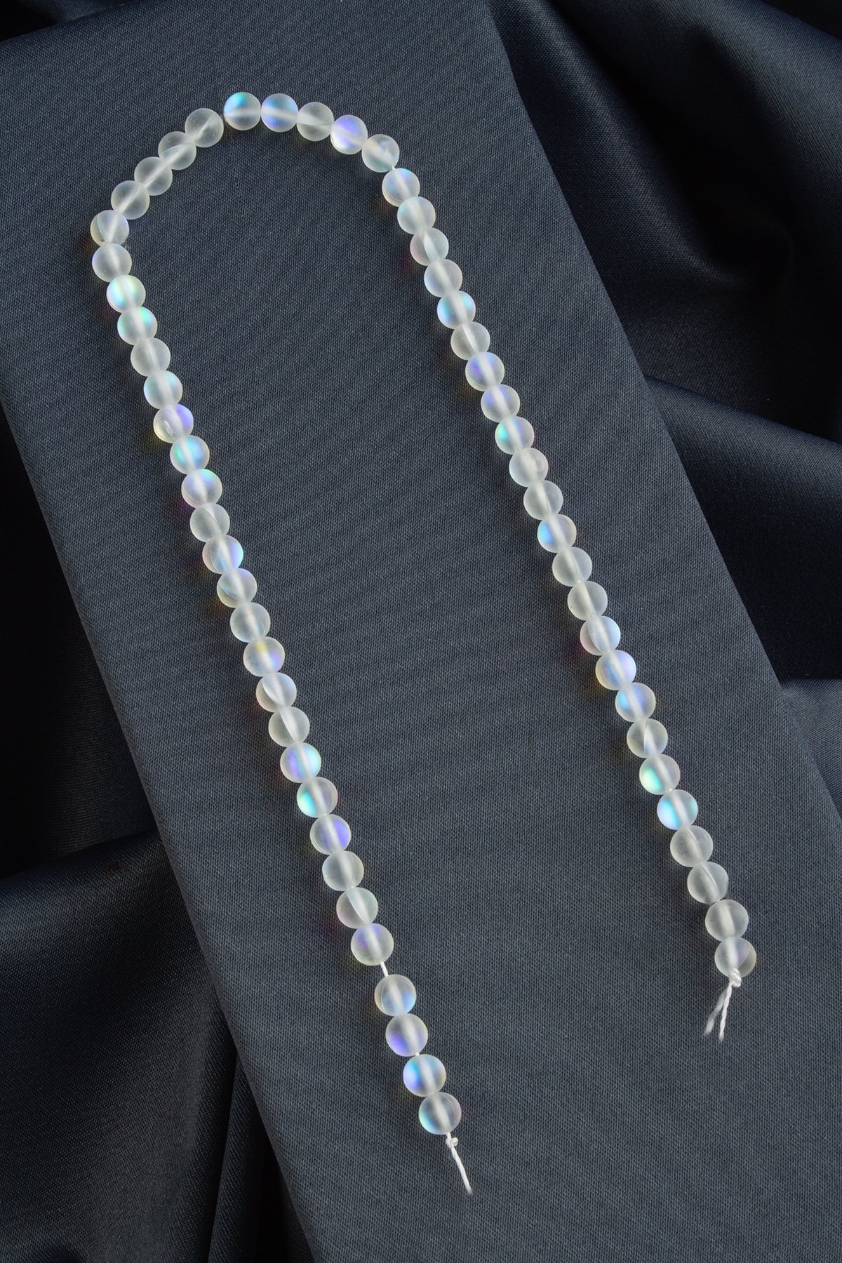 Termal Kuvars Taşı Mat Beyaz Küre Kesim 6mm Dizi [AB+]