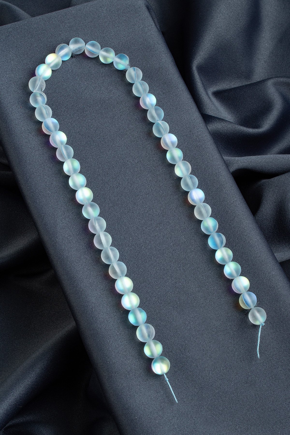 Termal Kuvars Doğal Taş Mat Mavi Küre Kesim 8mm Dizi [Ab+]