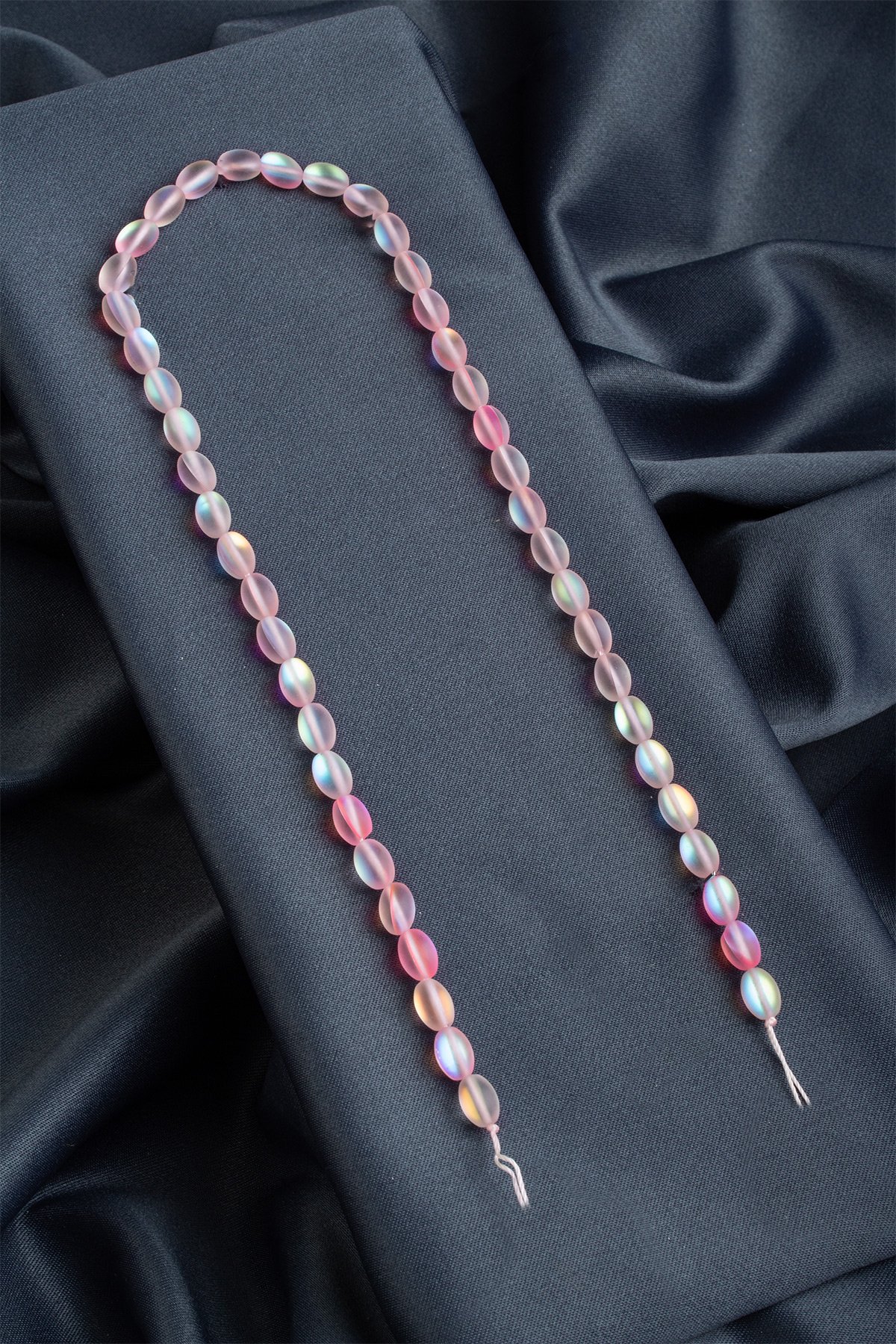 Termal Kuvars Doğal Taş Mat Pembe Arpa Kesim 6x9mm Dizi