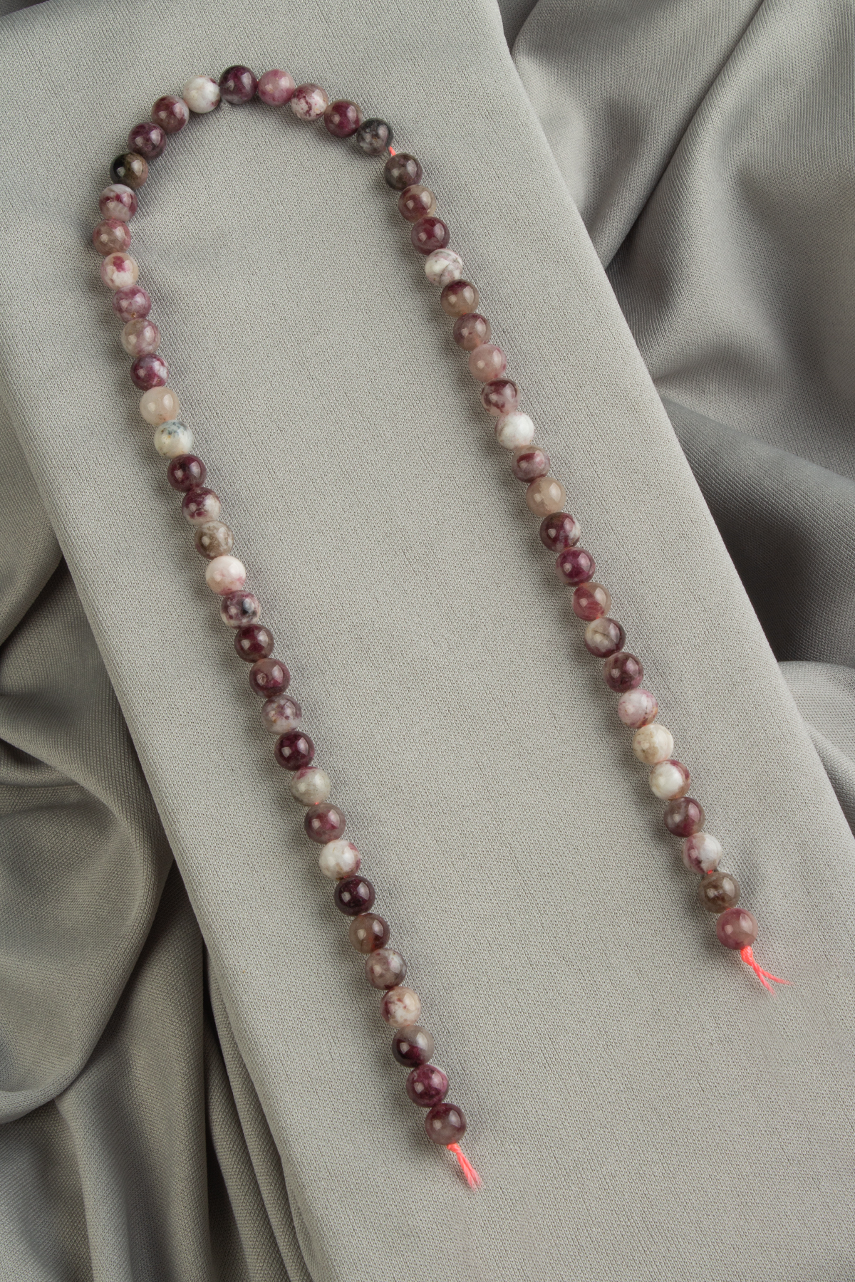 Turmalin Doğal Taş Parlak Küre Kesim 6mm Dizi [B]