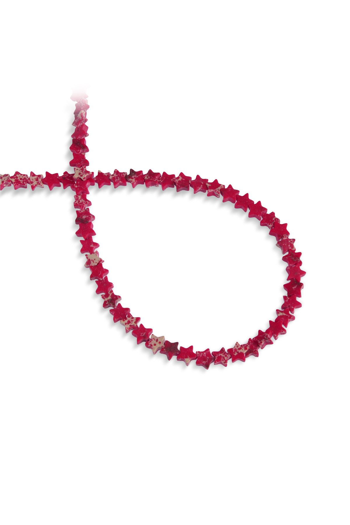 Varisit Doğal Taş Kırmızı Yıldız Kesim 6mm Dizi