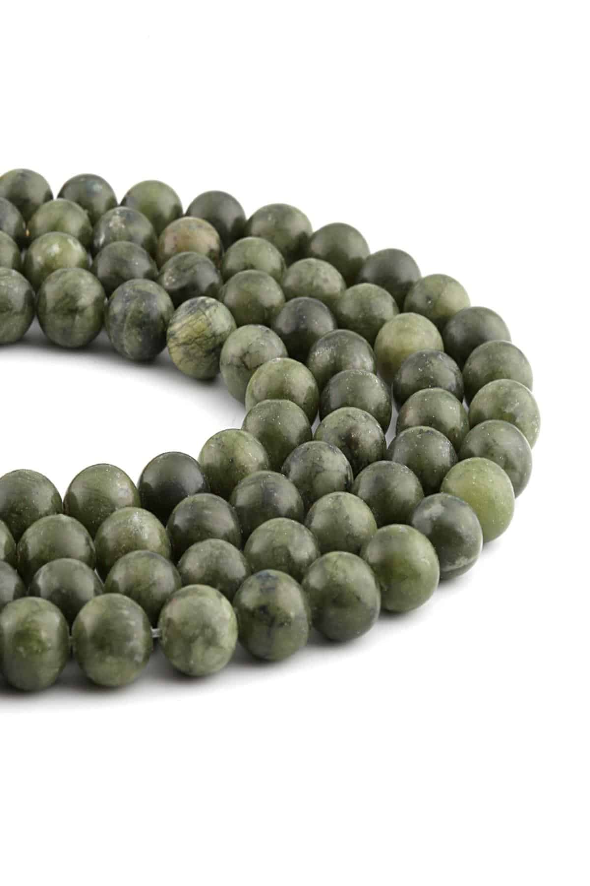 Jade Natural Stone 10mm String Of Beads