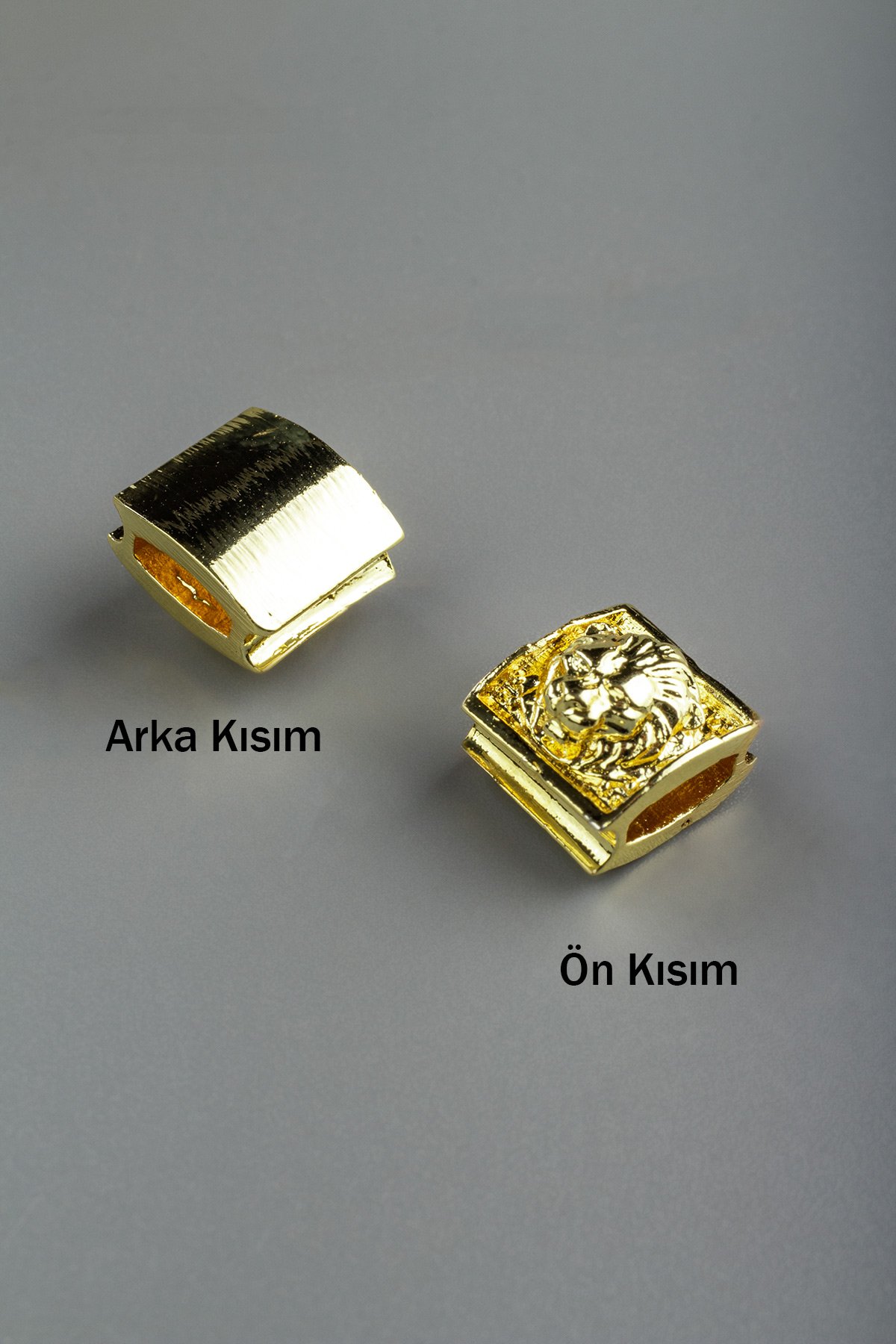 Zirkon Siyah Dikdörtgen Piramit Çift Delik 8x3mm Takı Aparatı