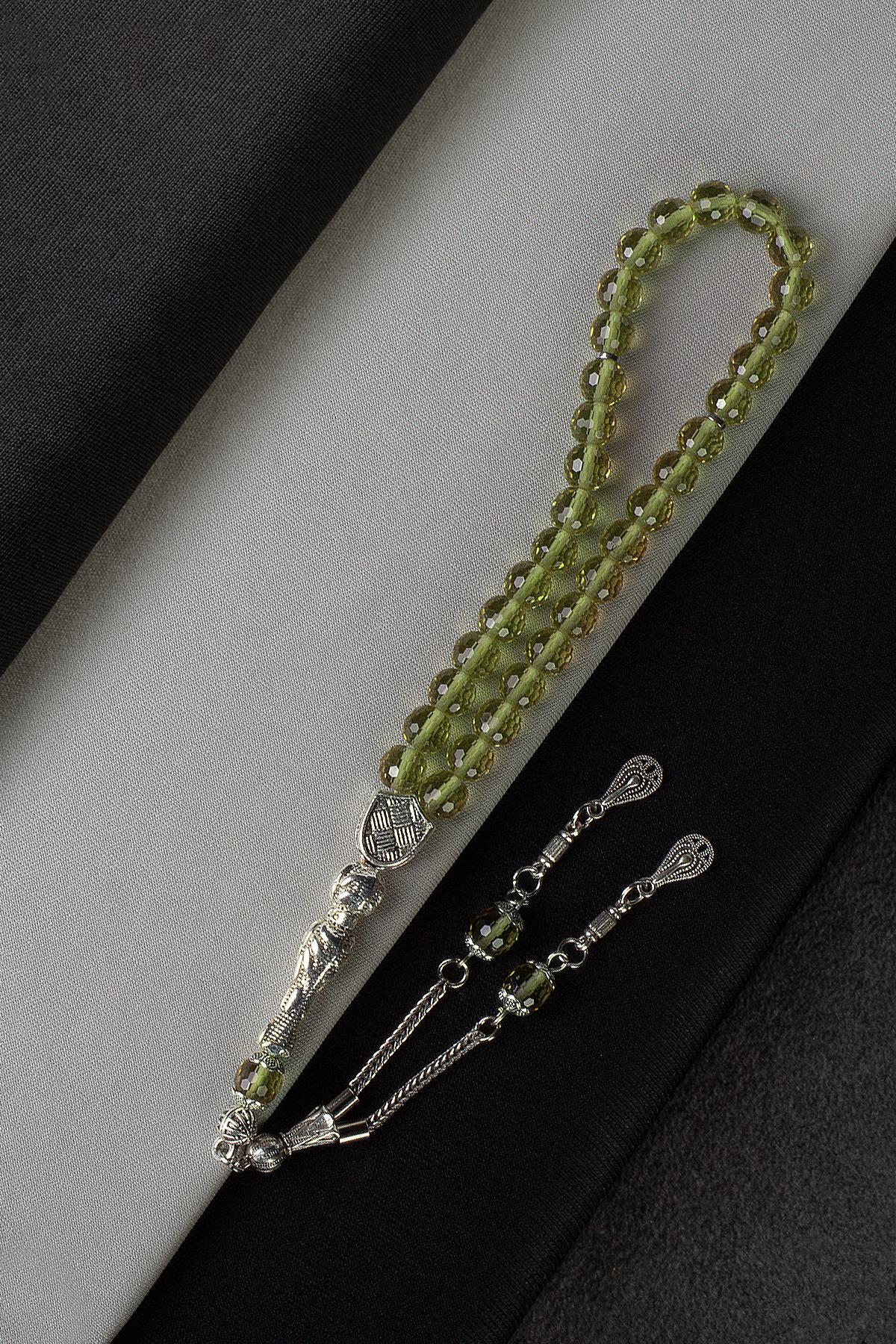 Zultanit Doğal Taş Faset Küre Kesim 33 lü 8mm Tesbih