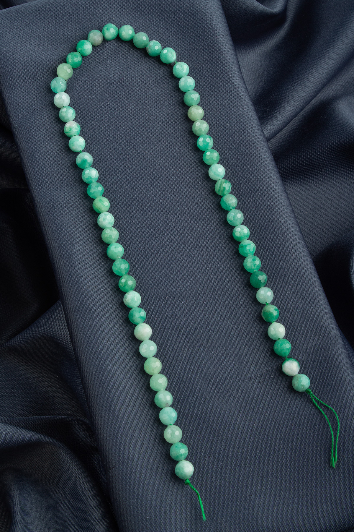 Zümrüt Doğal Taş Özel Kesim 7mm Dizi [AA]