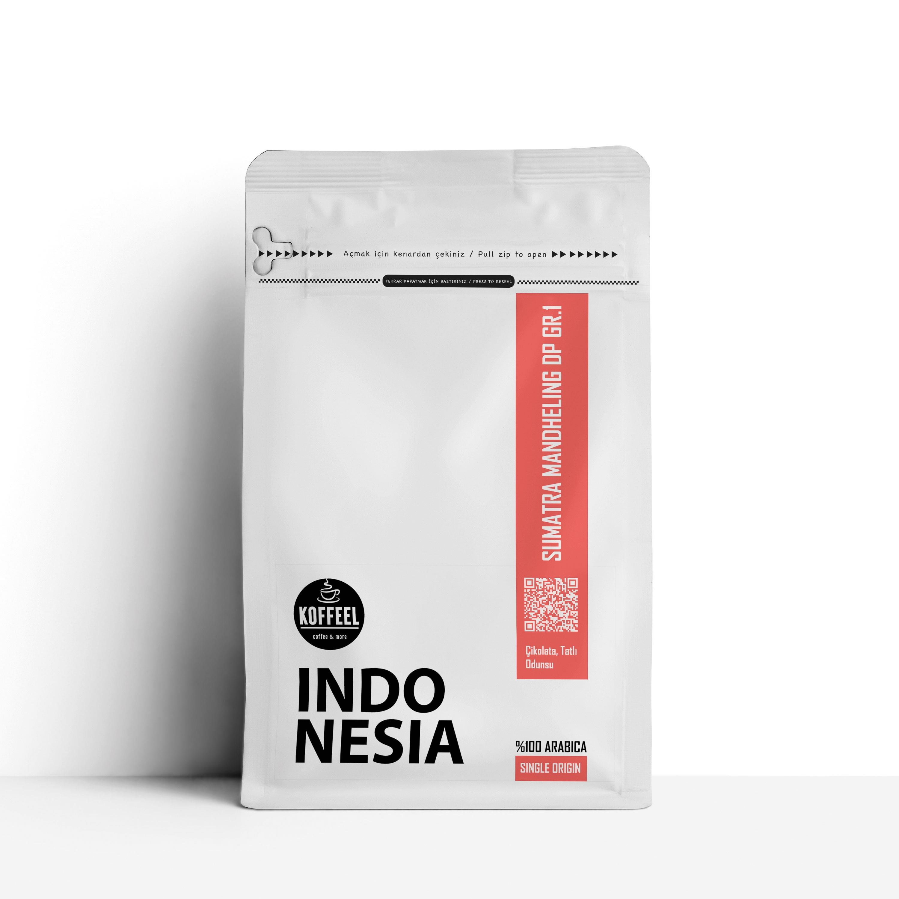 Indonesia Sumatra Mandheling DP Gr.1 %100 Arabica