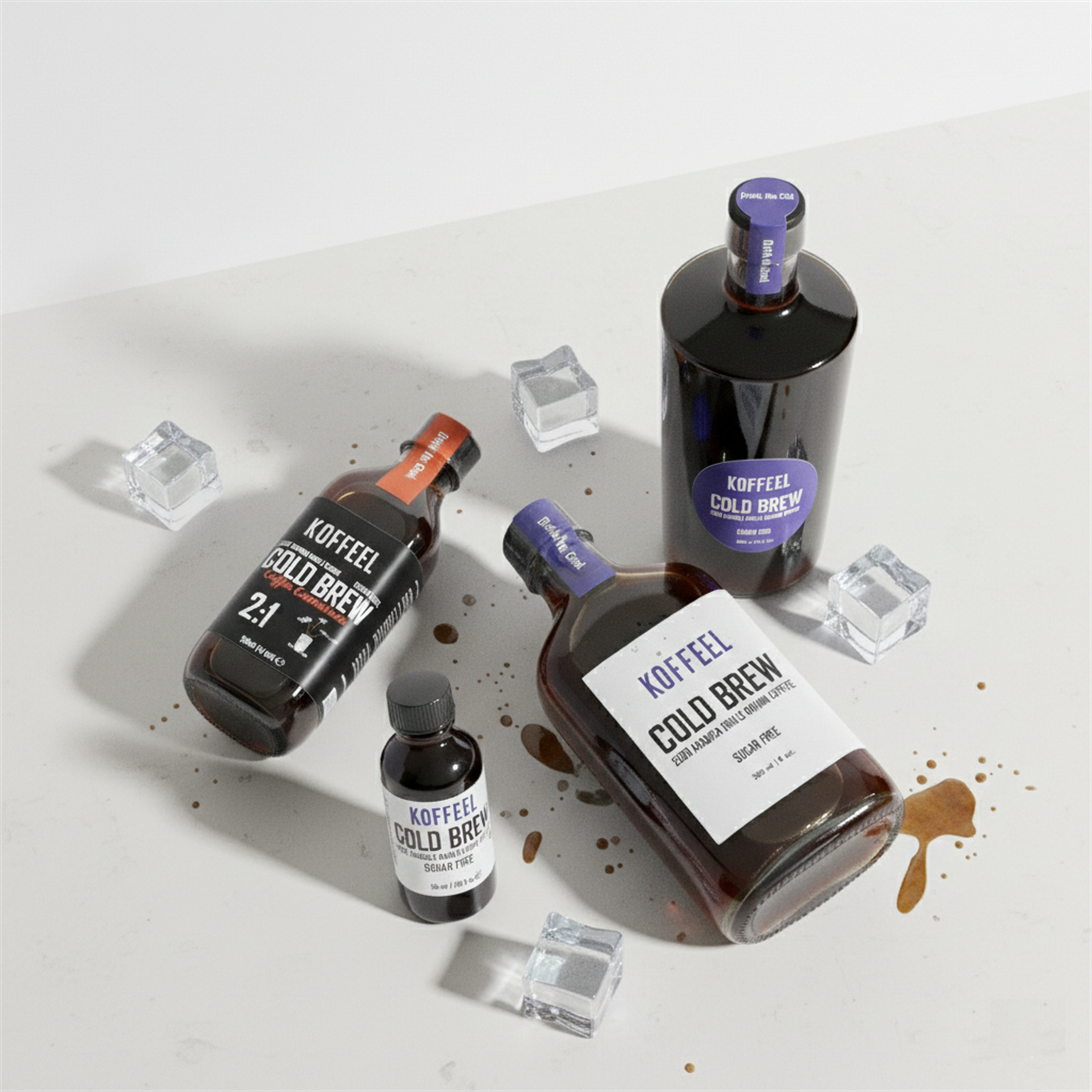 Koffeel Cold Brew Kahve - 50ml - 200ml - 500 ml - 150 ml Konsantre