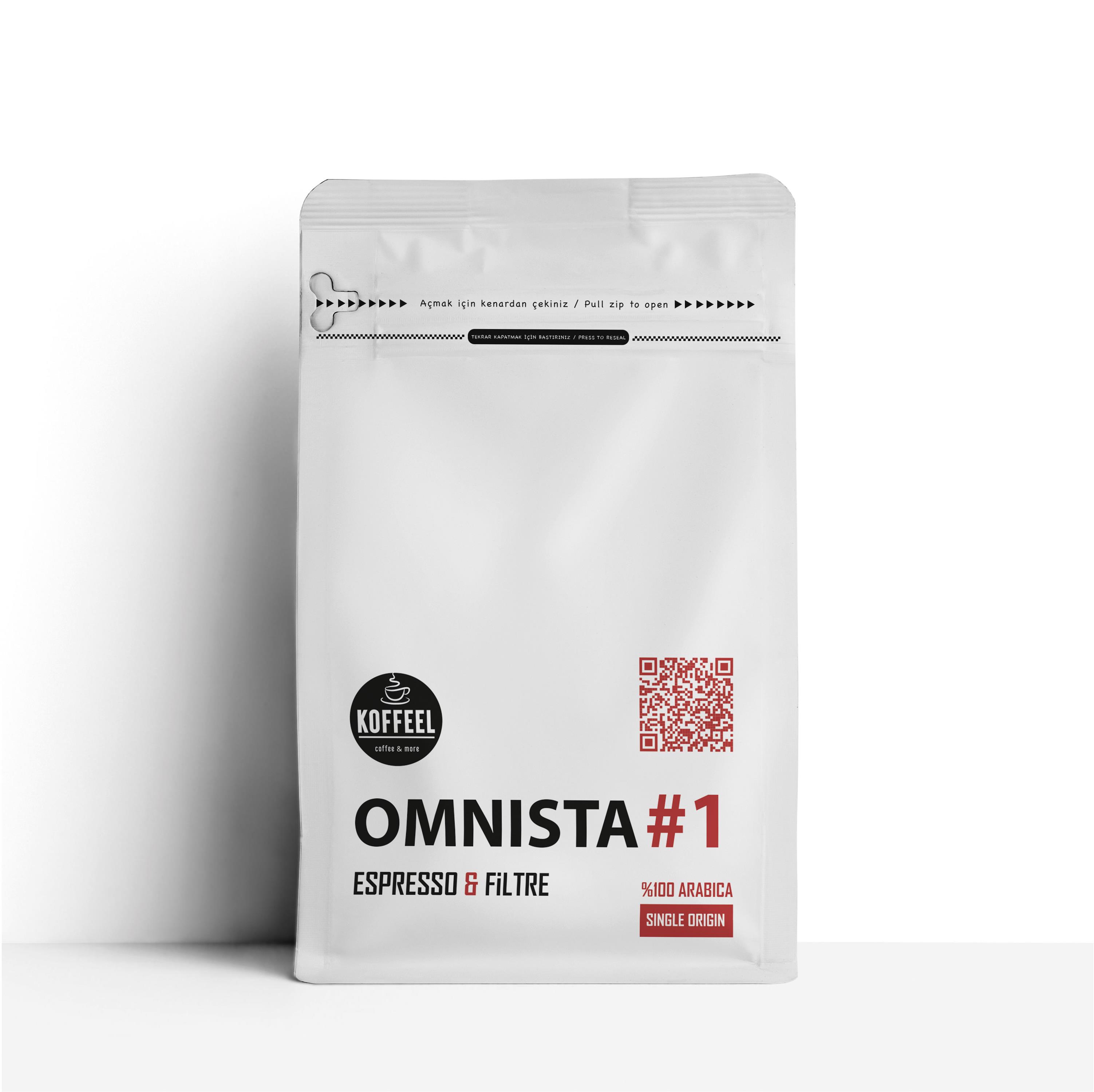 Omnista # 1 -  Espresso & Filtre Kahve %100 Arabica Single Origin
