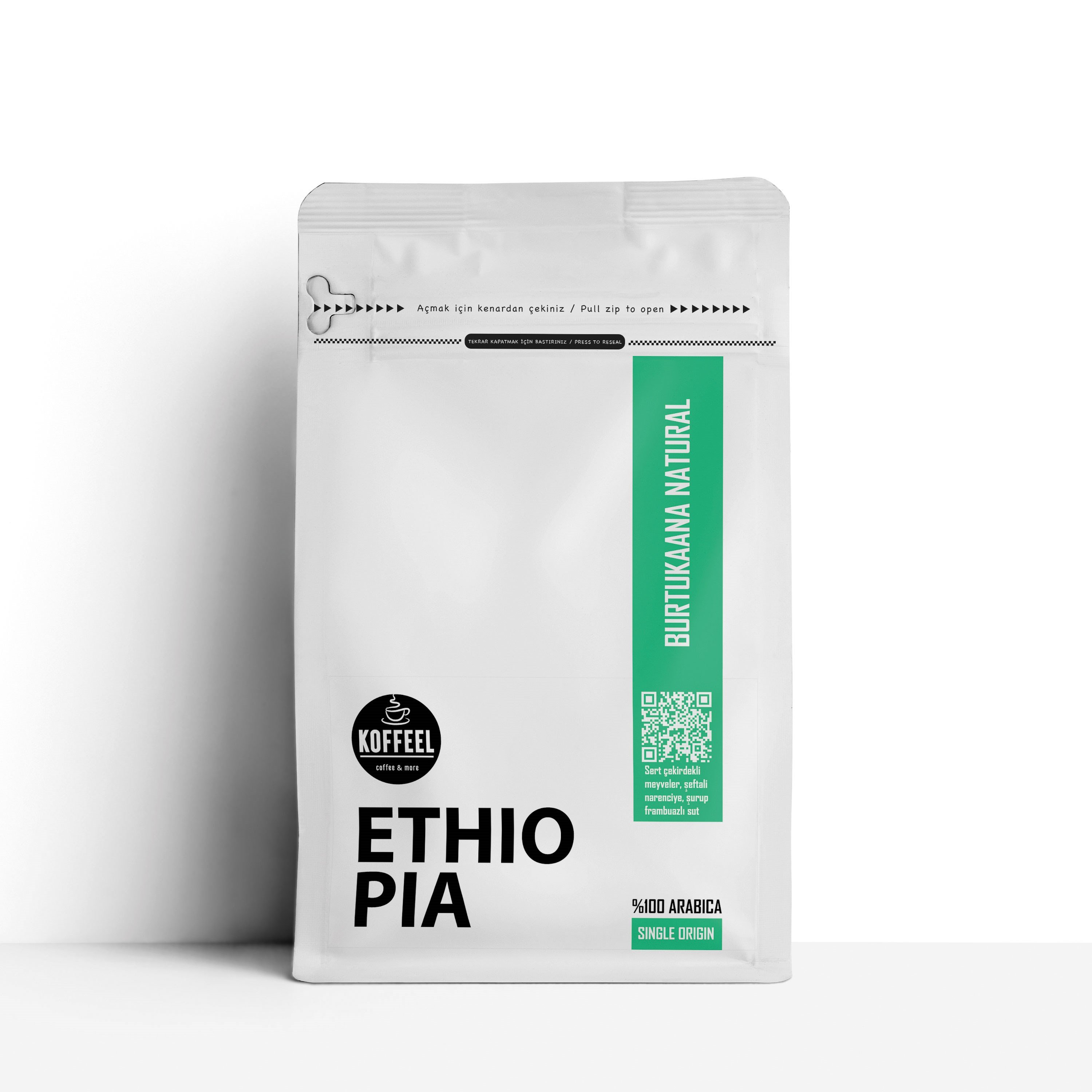 Ethiopia Burtukaana Natural %100 Arabica