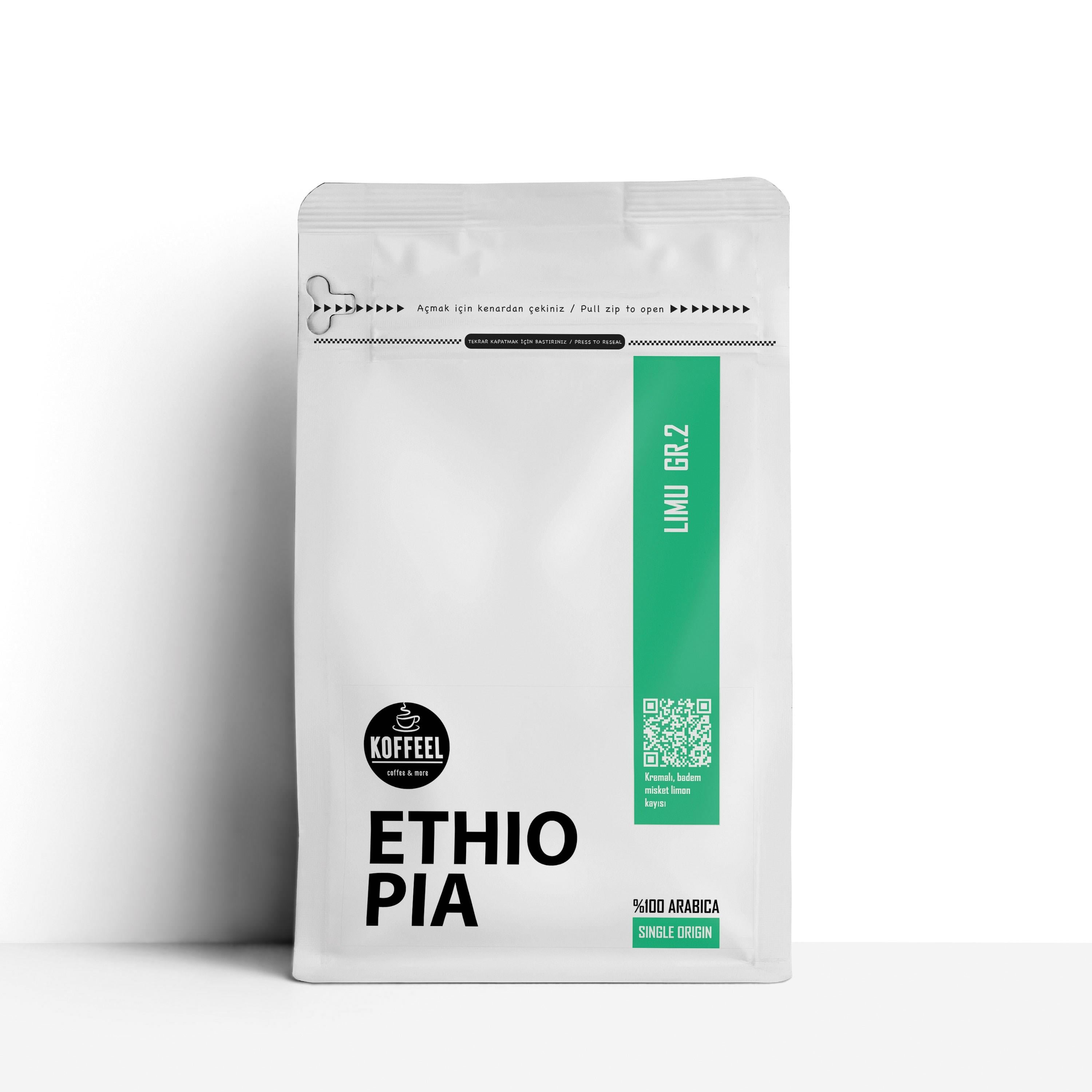Ethiopia Limu Gr.2 %100 Arabica
