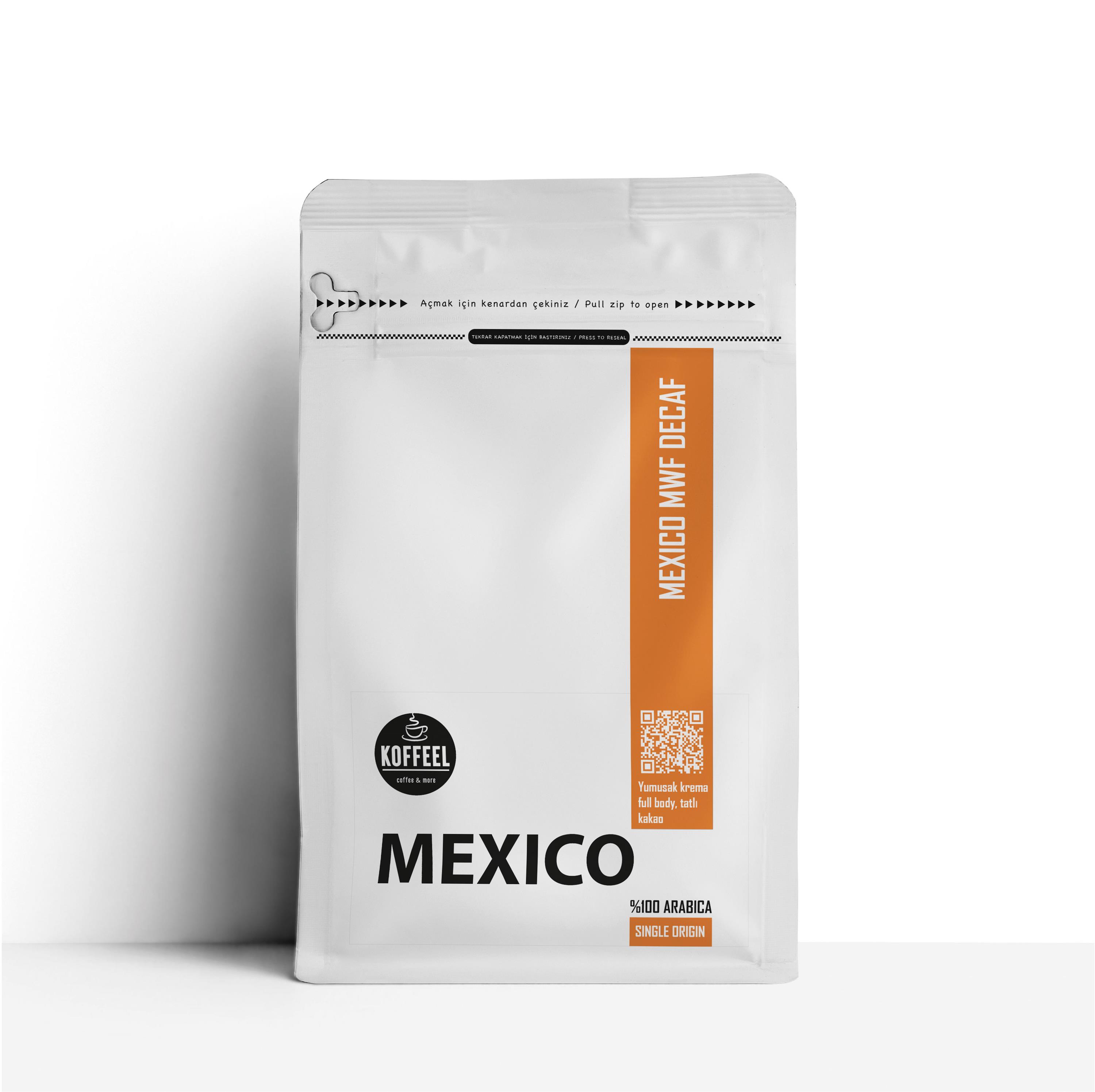 Meksika MWP Decaf Kafeinsiz Kahve %100 Arabica