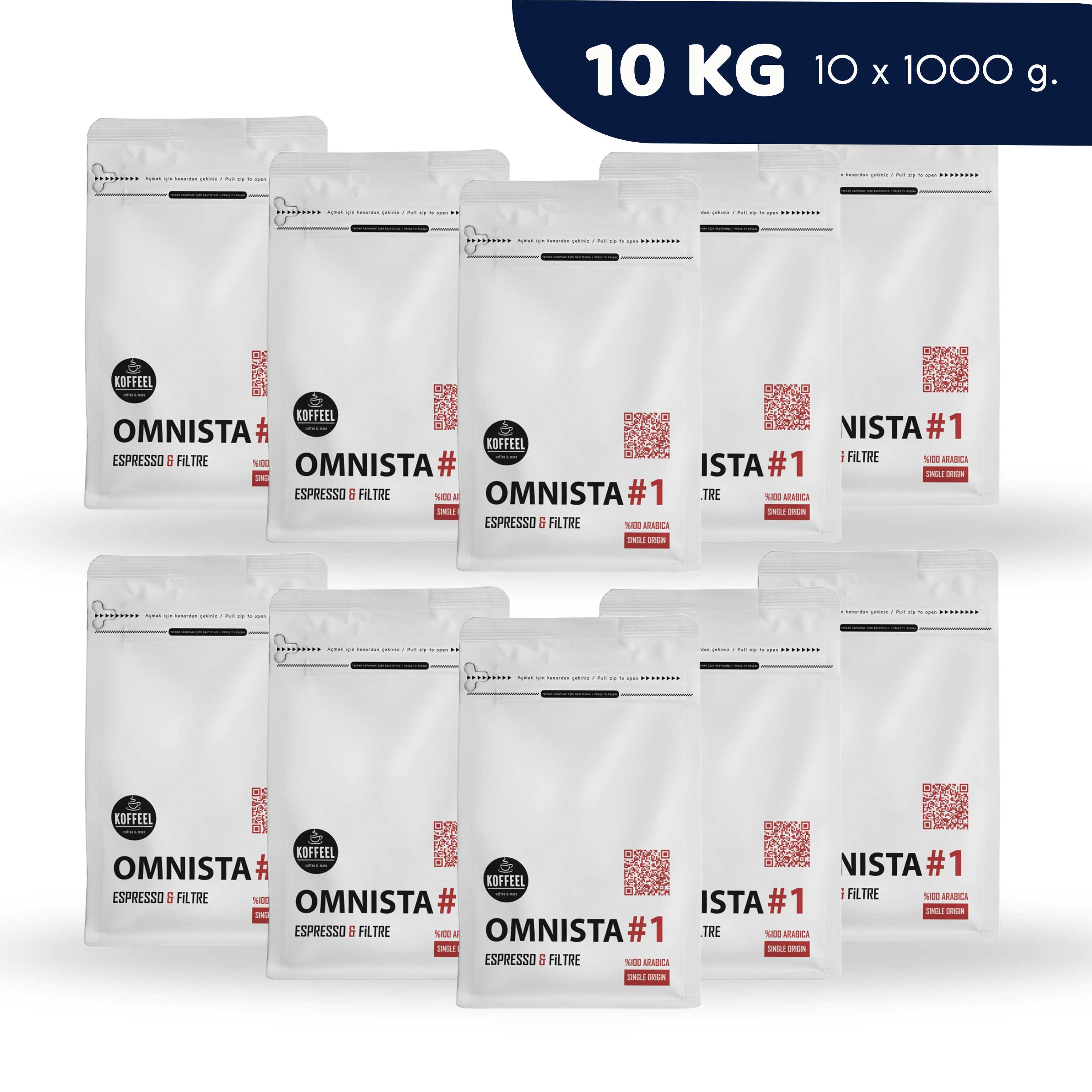 OMNISTA - 10 KG - Toptan Espresso & Filtre Kahve