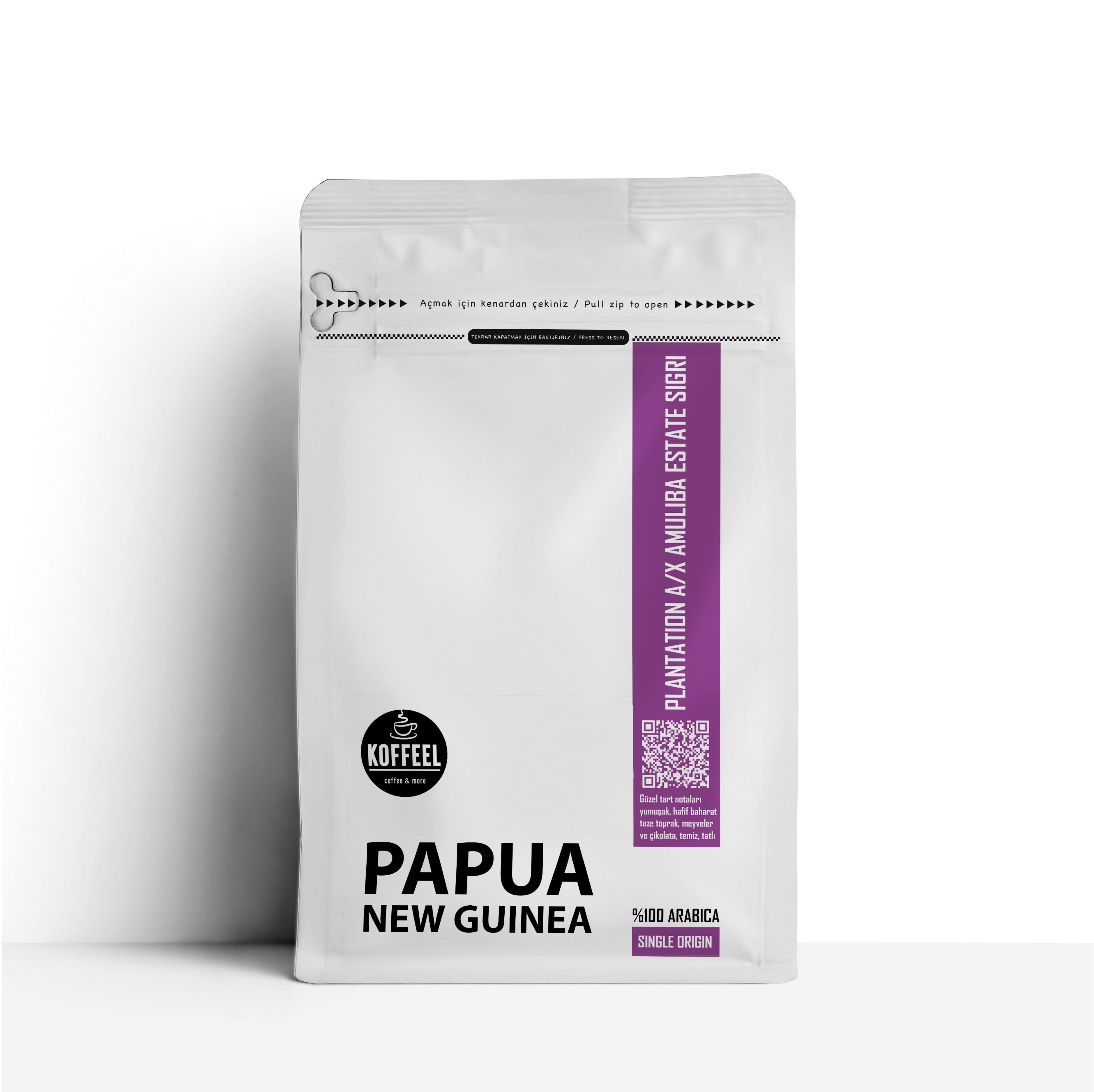 Papua New Guinea Plantation A/X AMULIBA Estate Sigri %100 Arabica