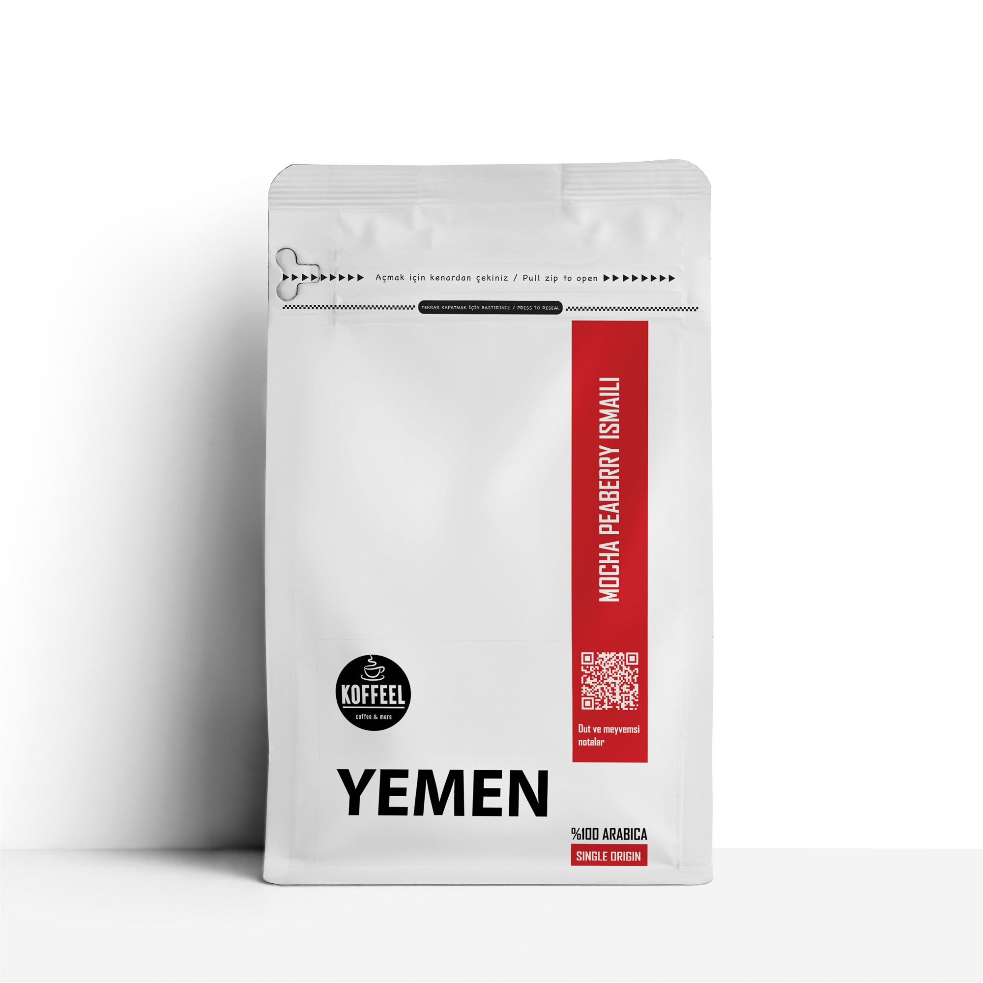 Yemen Mocha Peaberry Ismaili %100 Arabica Koffeel