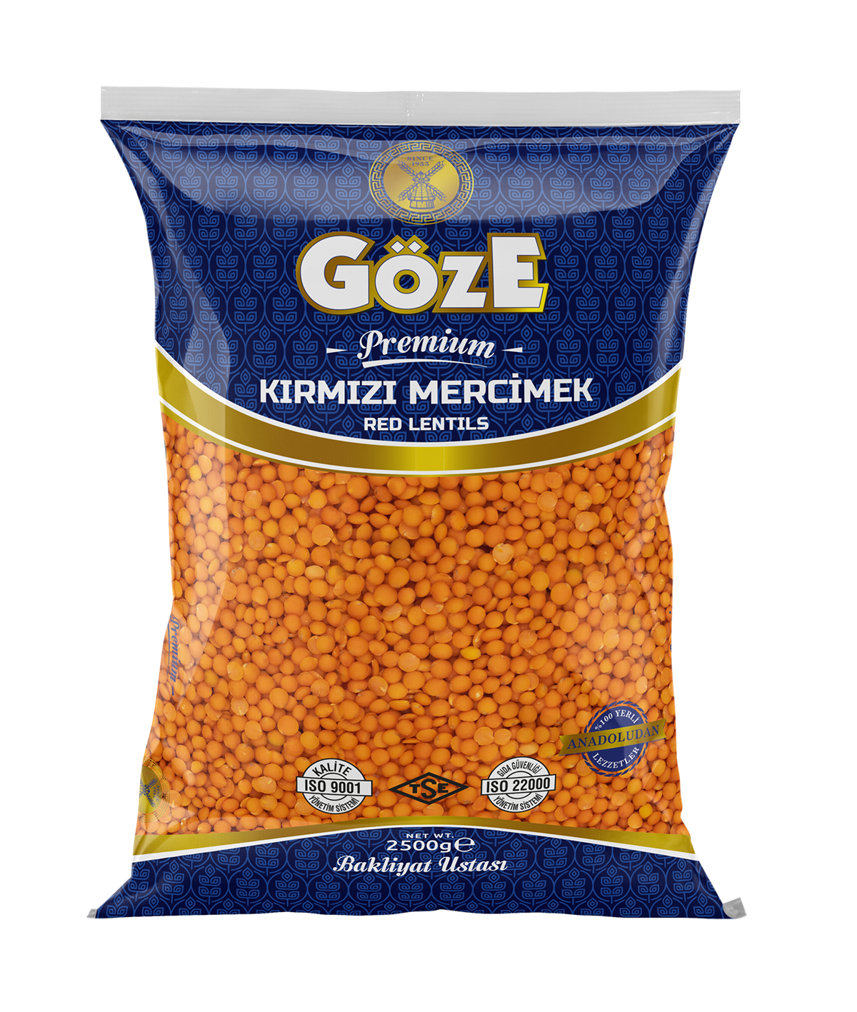 Kırmızı Mercimek 2500g