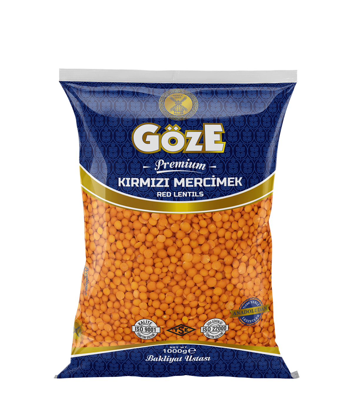 Kırmızı Mercimek 1000g