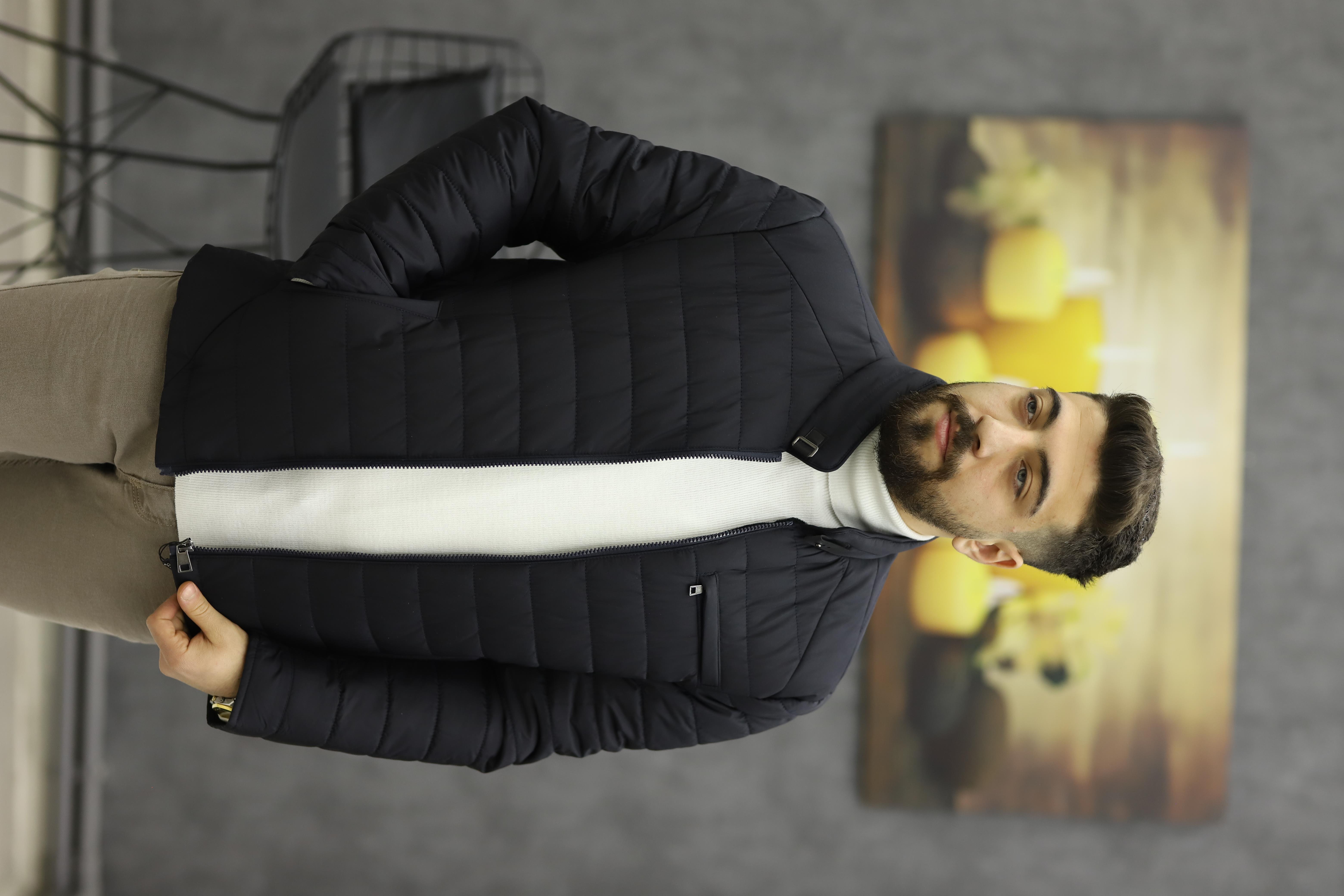 BİGAZZİ 99449 KIŞLIK ŞİŞME MONT(LACİVERT)