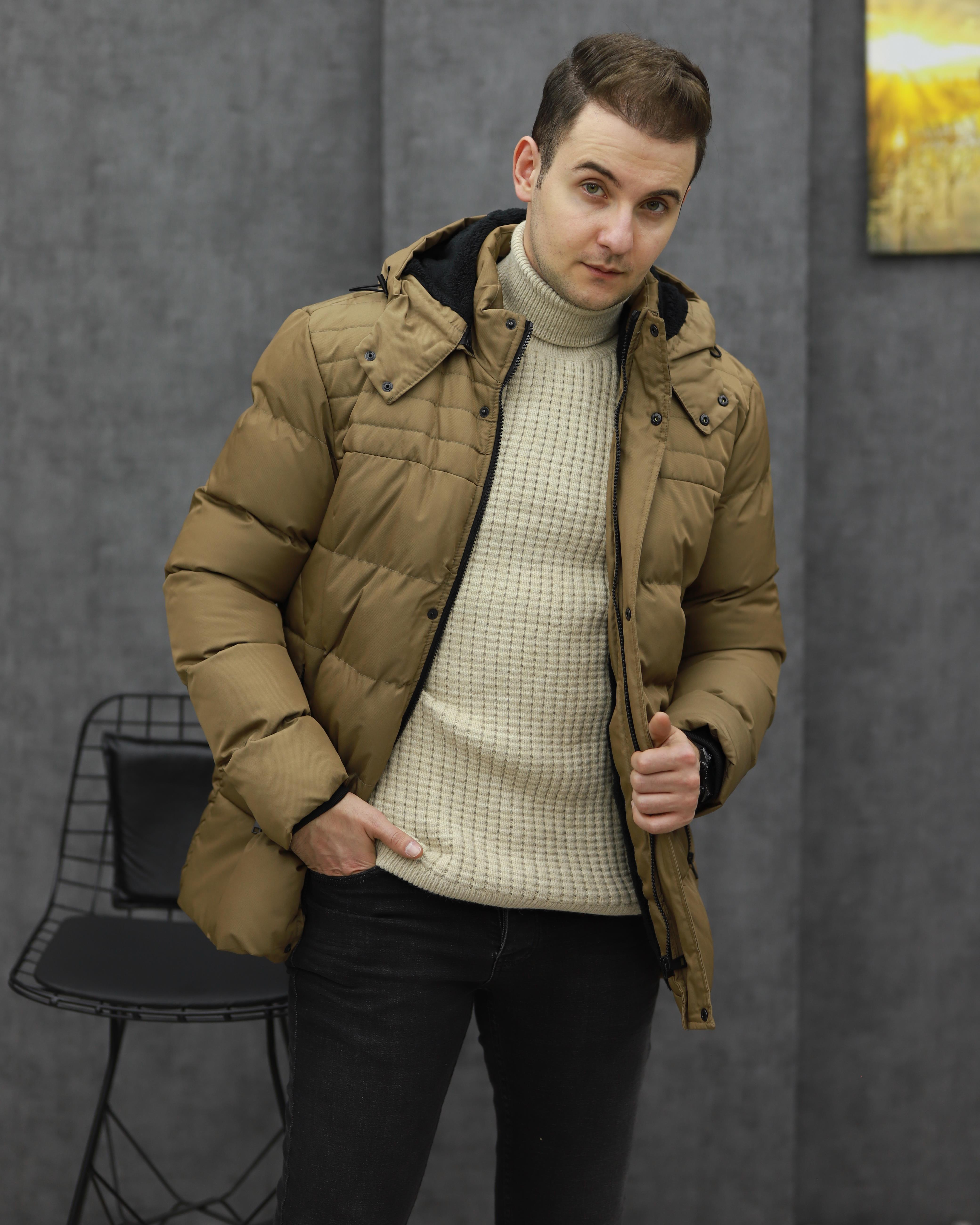 BİGAZZİ 99471 KAPŞONLU ŞİŞME KABAN(TABA)