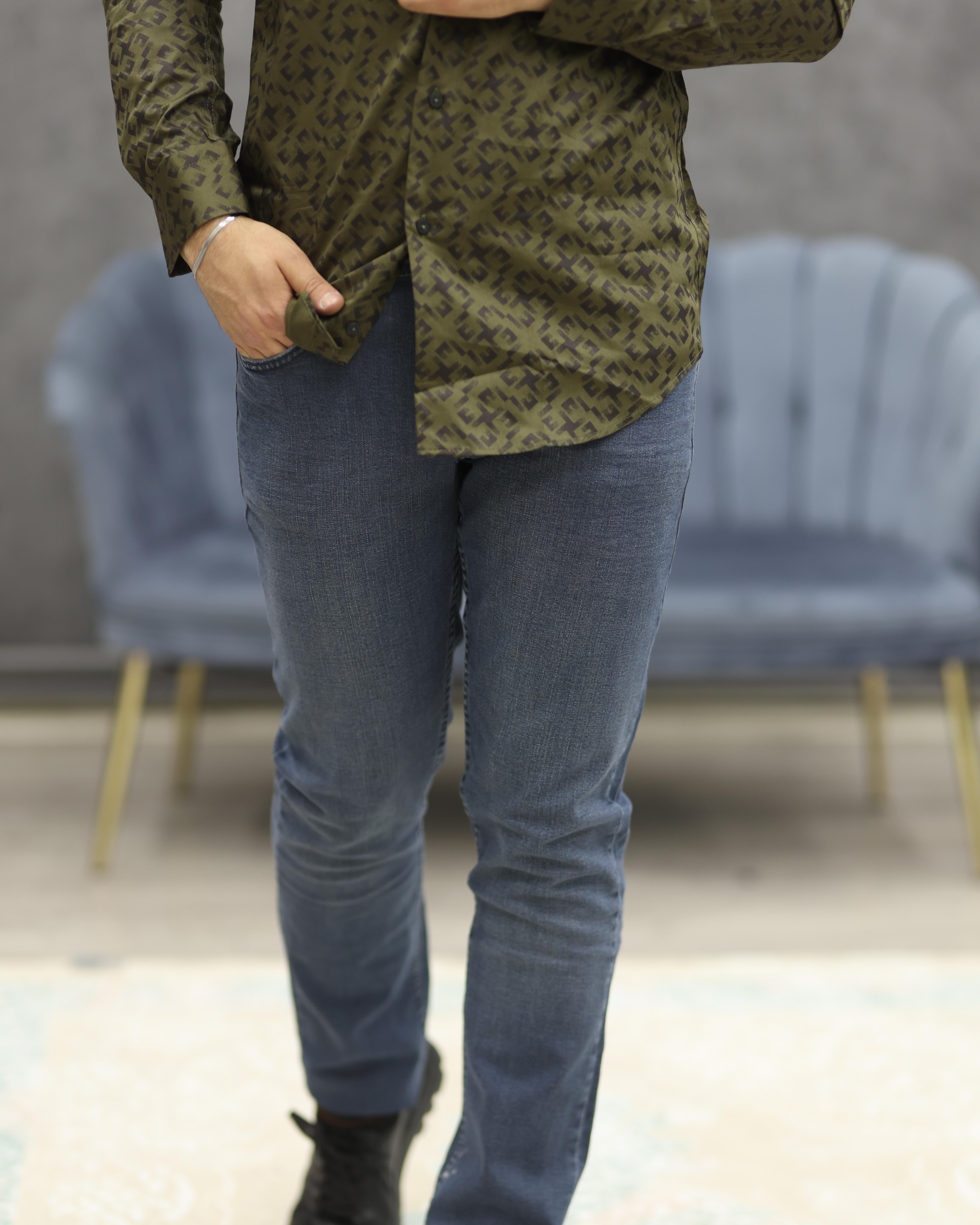 CWL 2712 CASUAL FİT KOT PANTOLON(MAVİ)