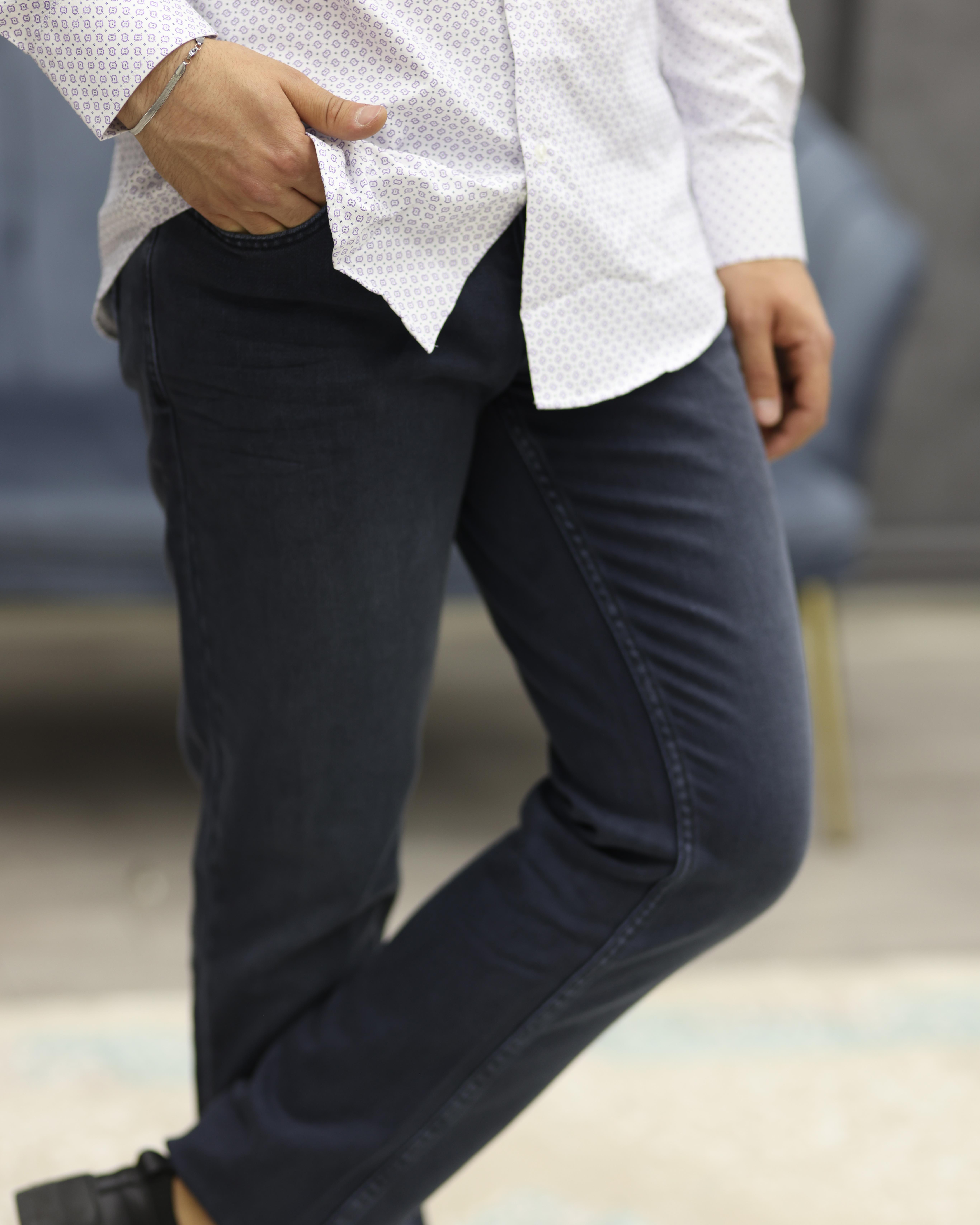 CWL 2713 CASUAL FİT KOT PANTOLON(MAVİ)