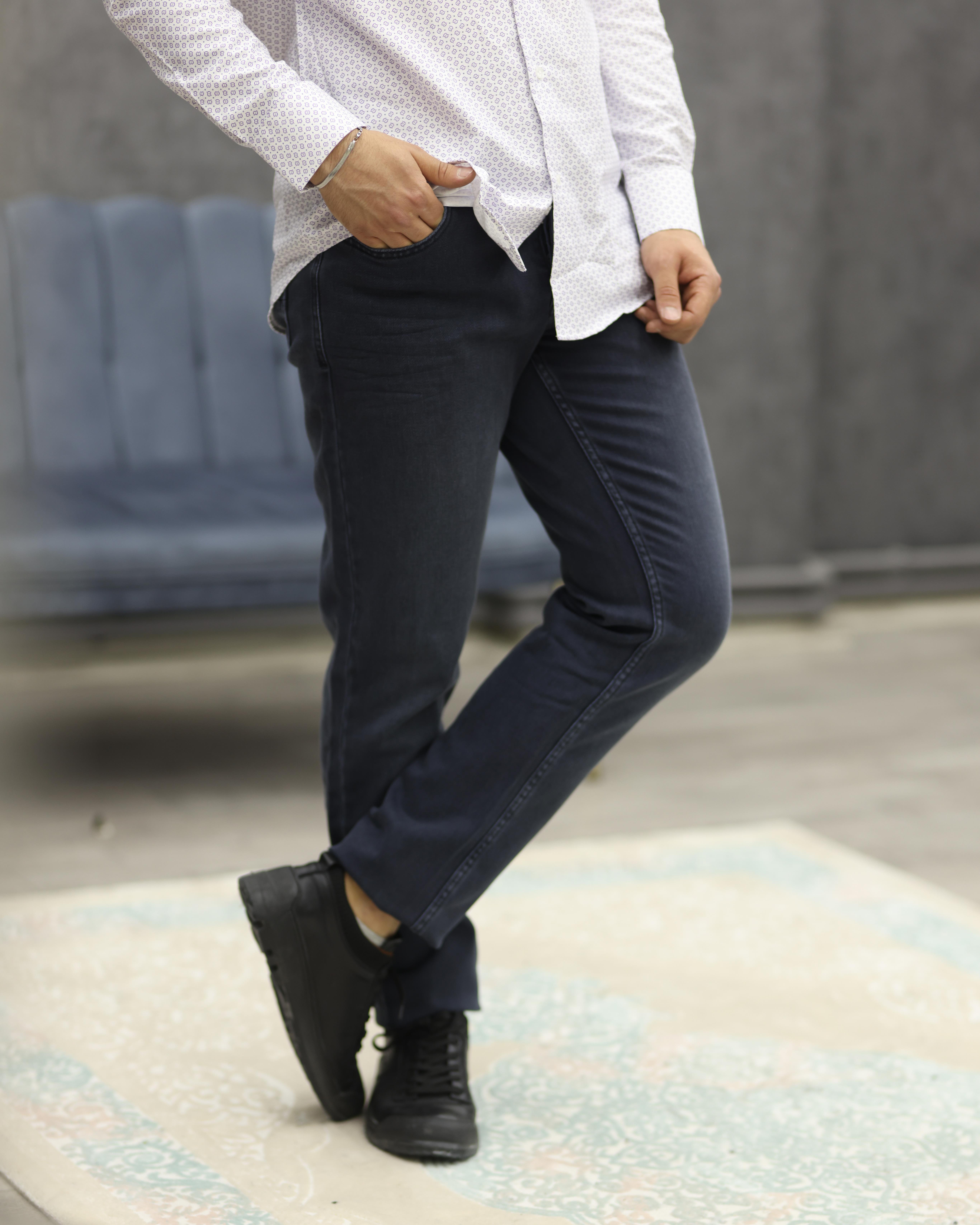 CWL 2713 CASUAL FİT KOT PANTOLON(MAVİ)