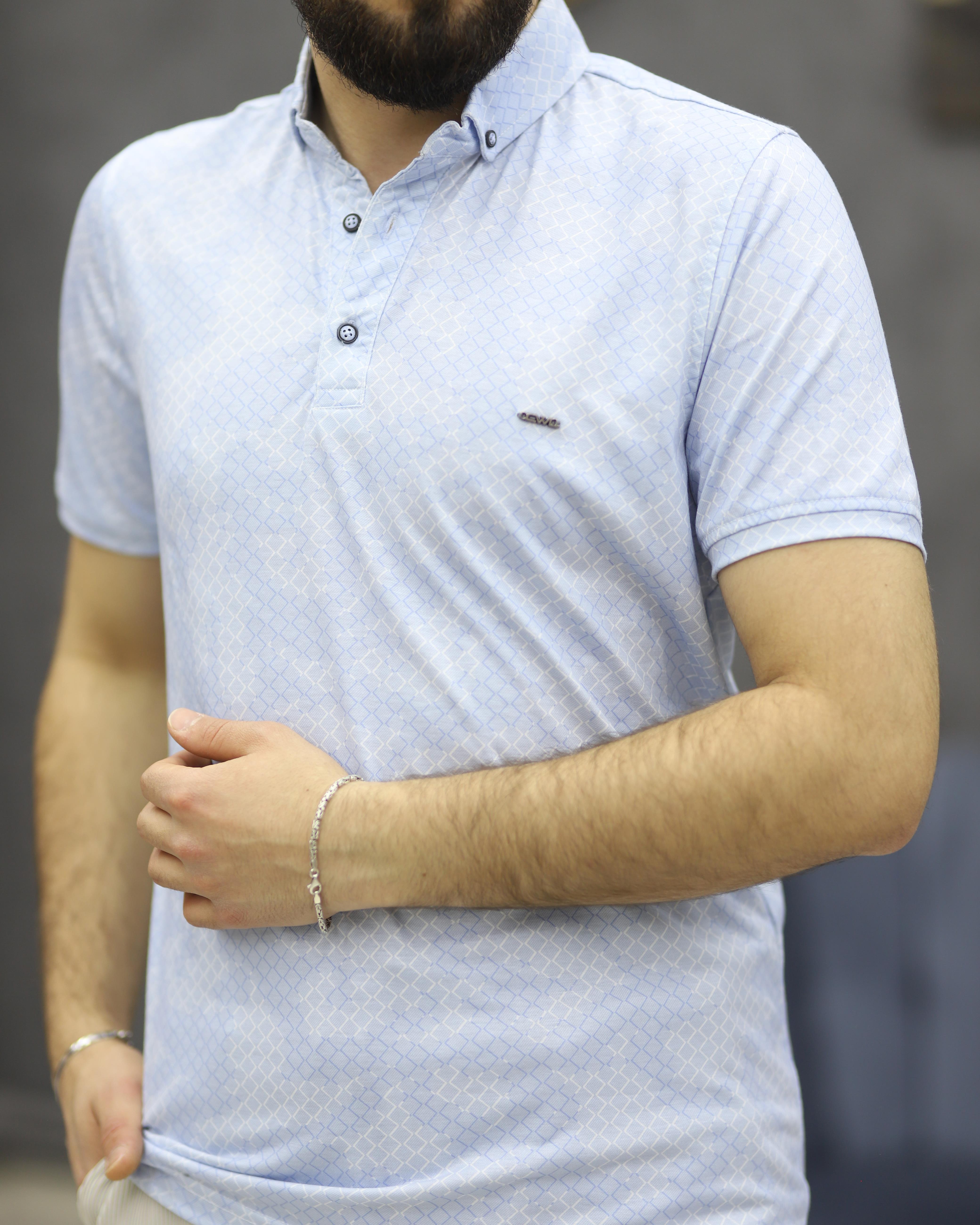 CWL 9067 POLO YAKA TİŞÖRT(A.MAVİ)