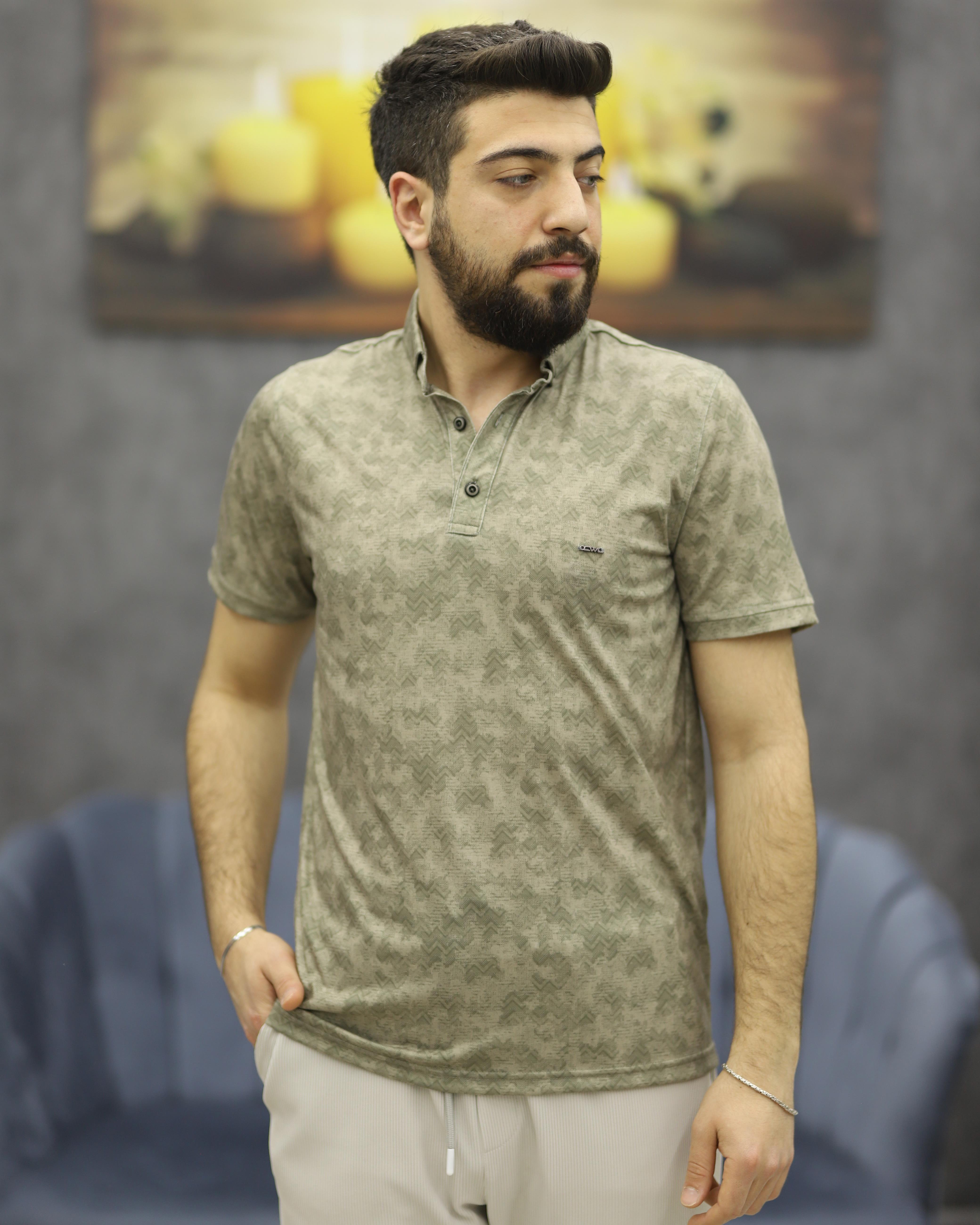 CWL 9071 POLO YAKA TİŞÖRT(HAKİ)