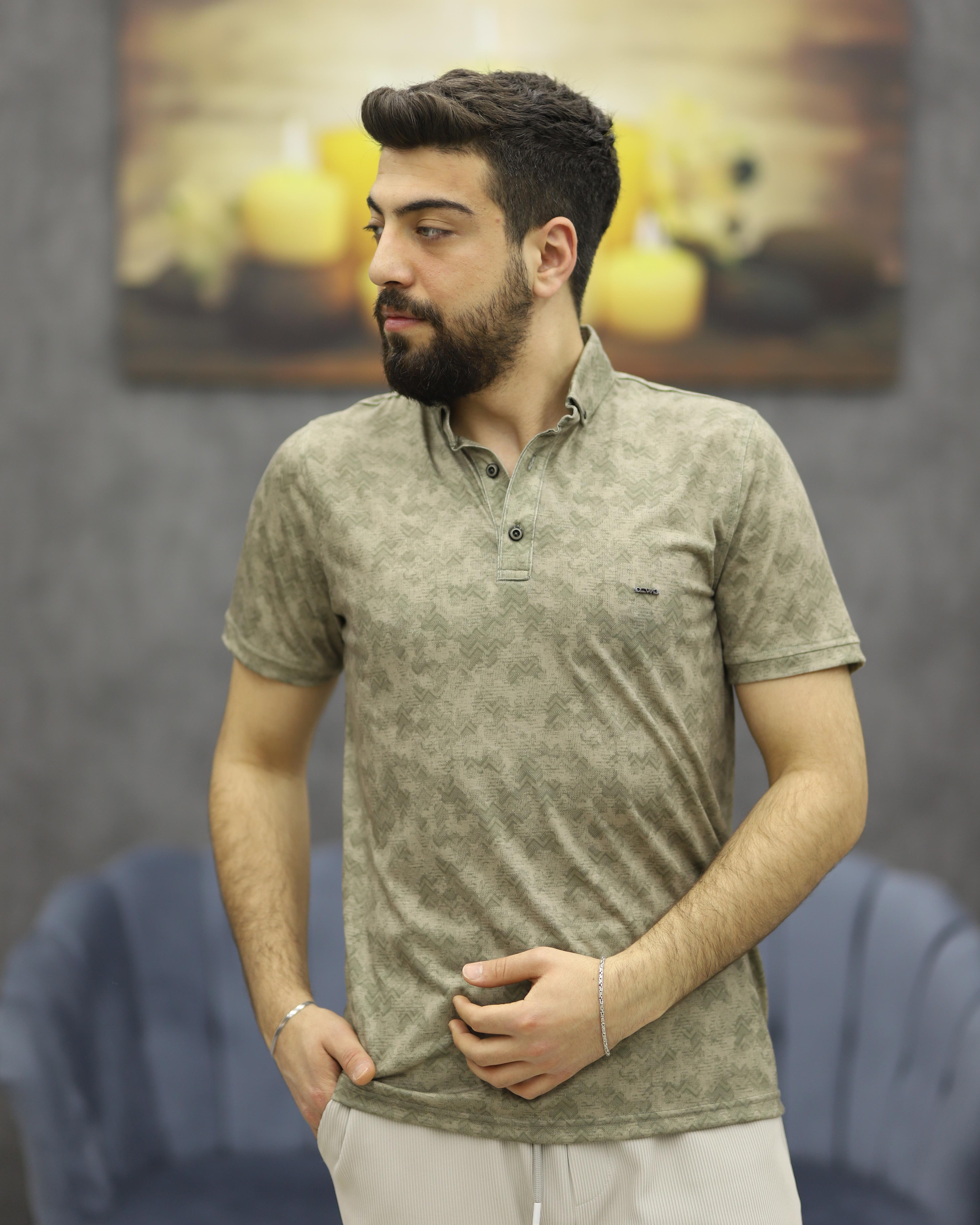 CWL 9071 POLO YAKA TİŞÖRT(HAKİ)