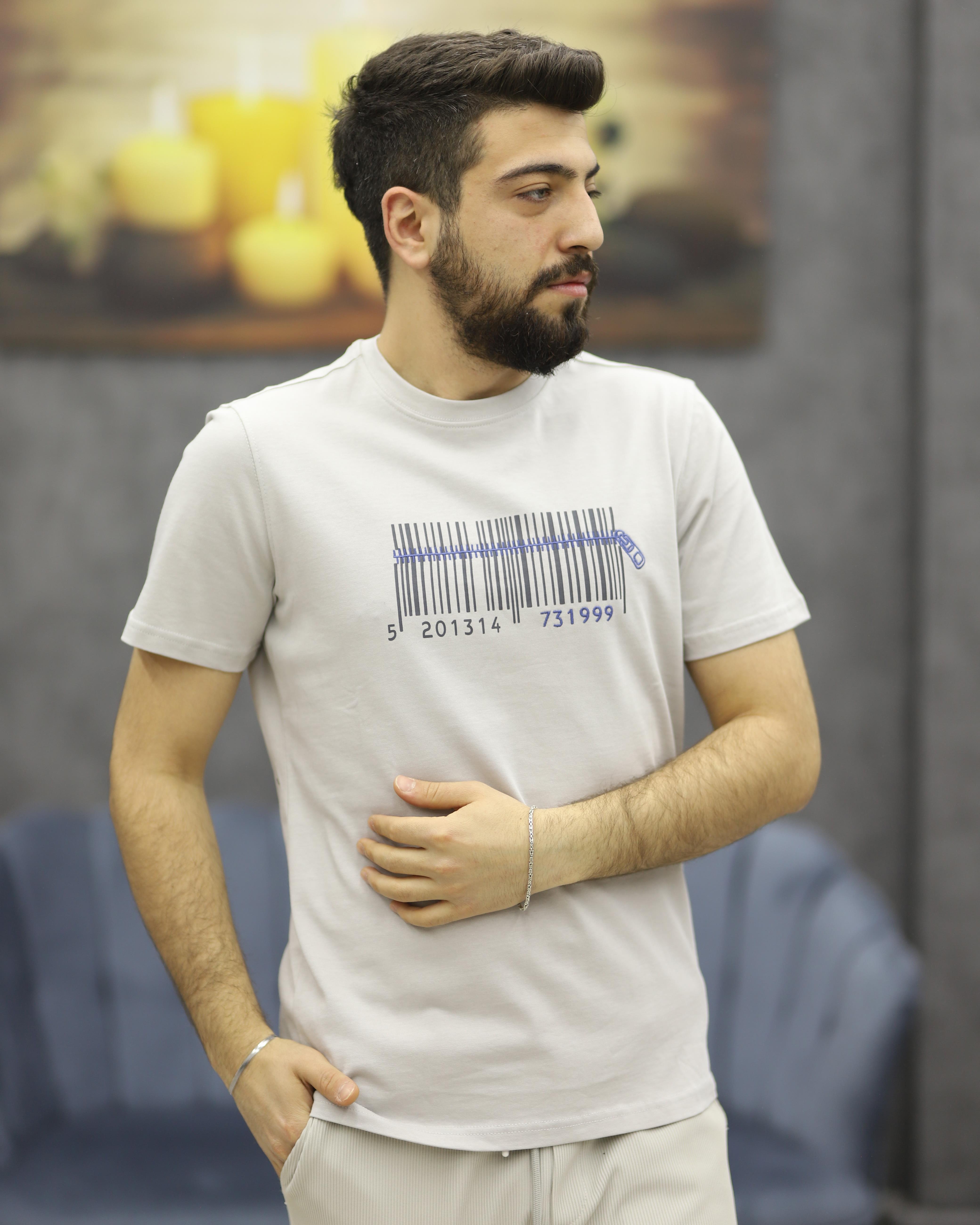 POOLL PARK 243408 BİSİKLET YAKA TİŞÖRT(GRİ)