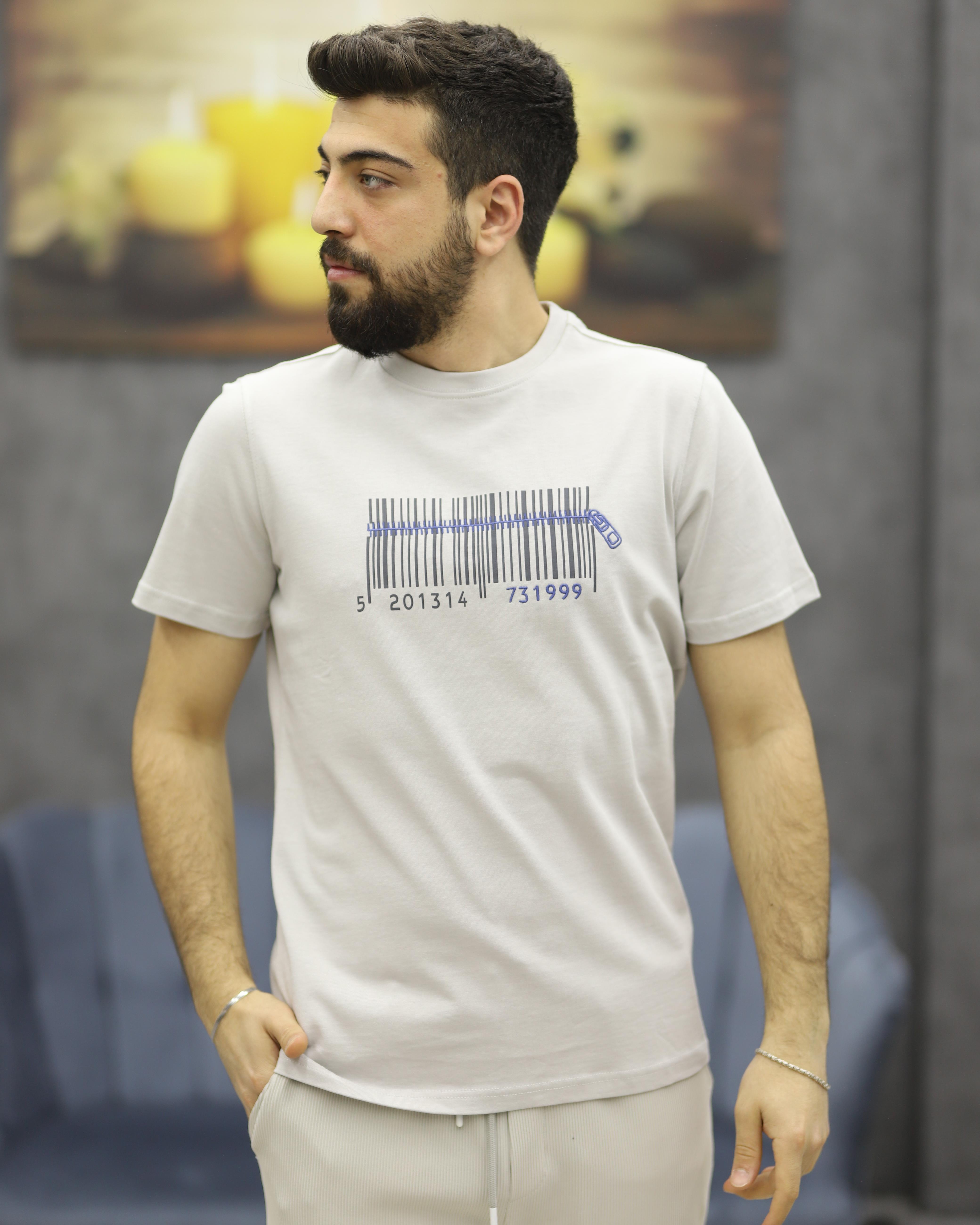 POOLL PARK 243408 BİSİKLET YAKA TİŞÖRT(GRİ)